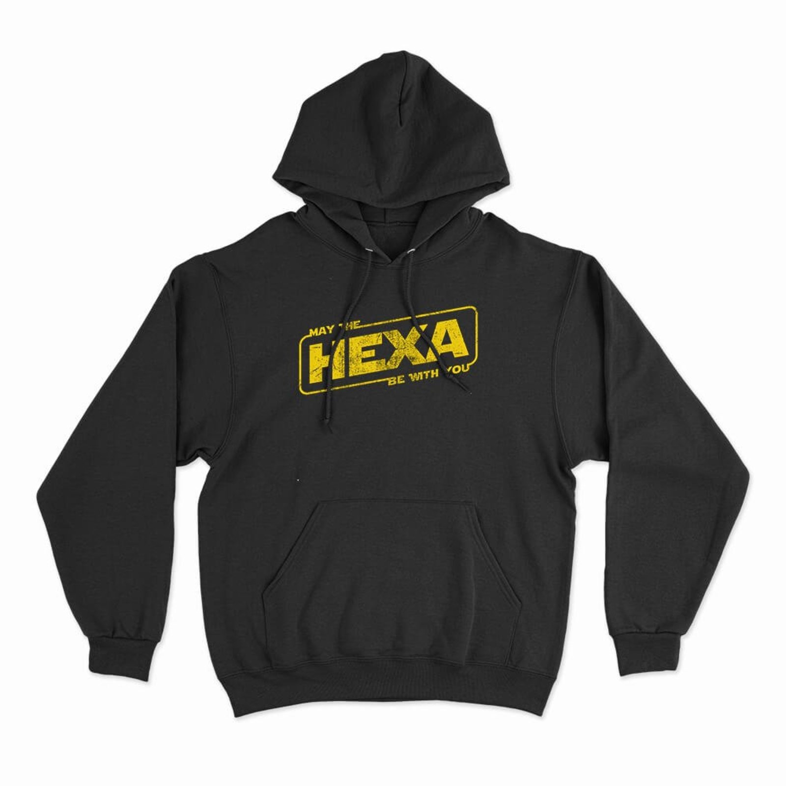 Moletom Com Capuz May The Hexa Be With You - Preto