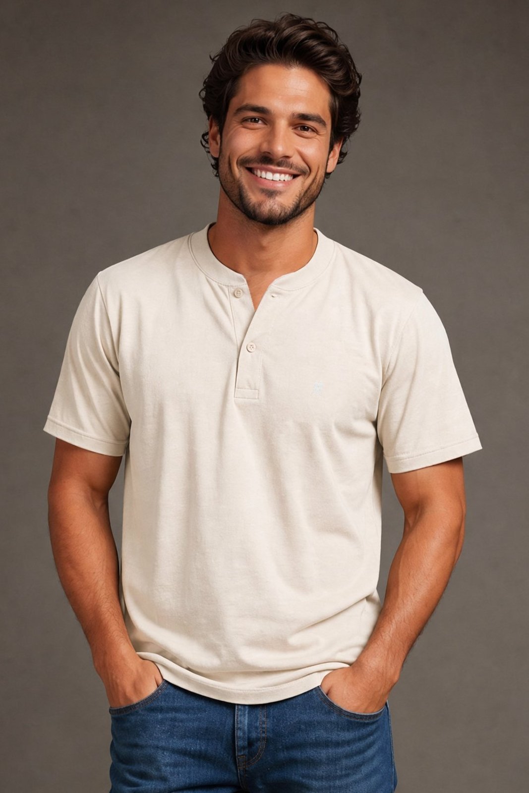 Polo Masculina Gola Portuguesa Polo Wear Branco