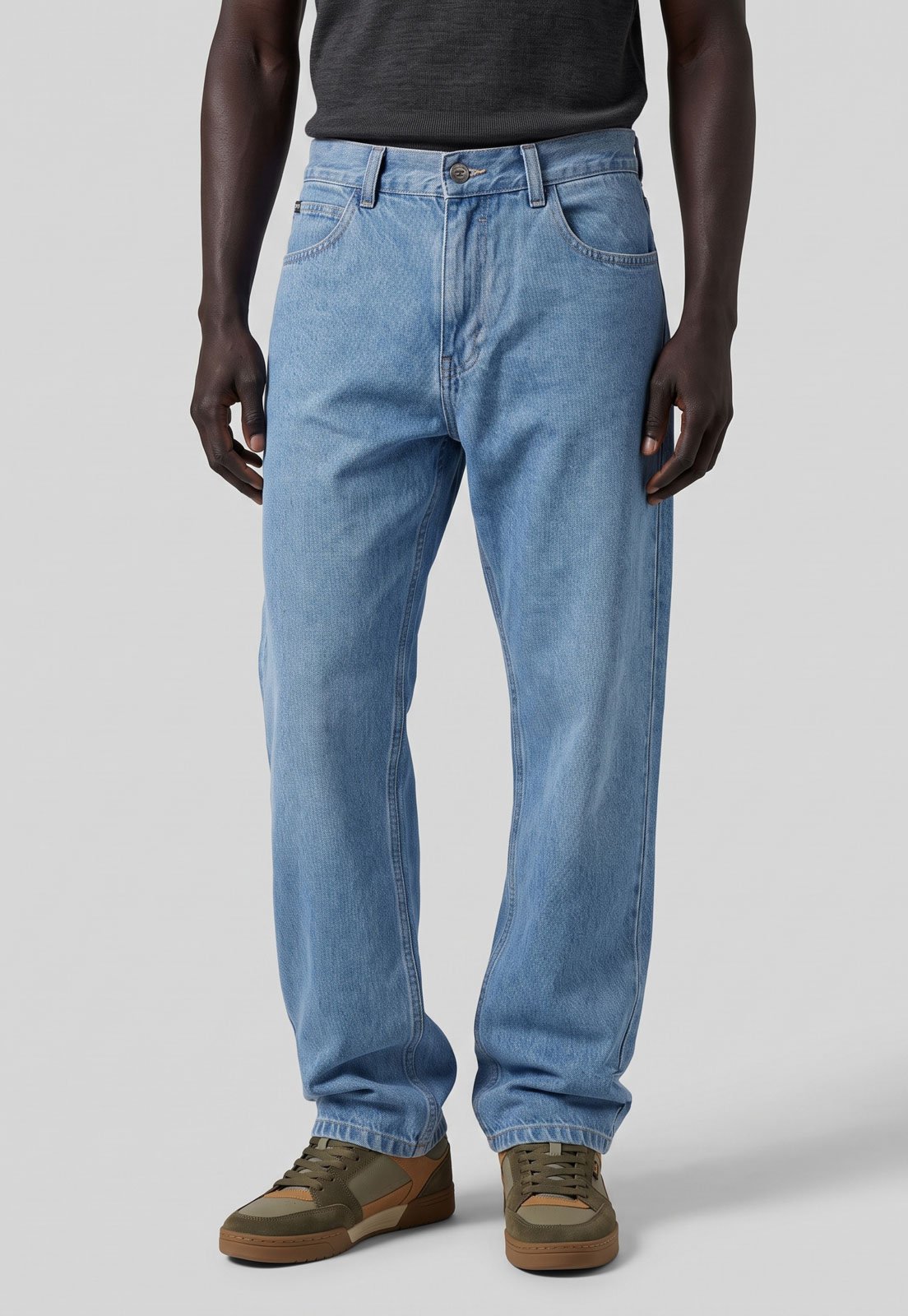 Calça Masculina Billabong Jeans 73 Wide Azul Claro