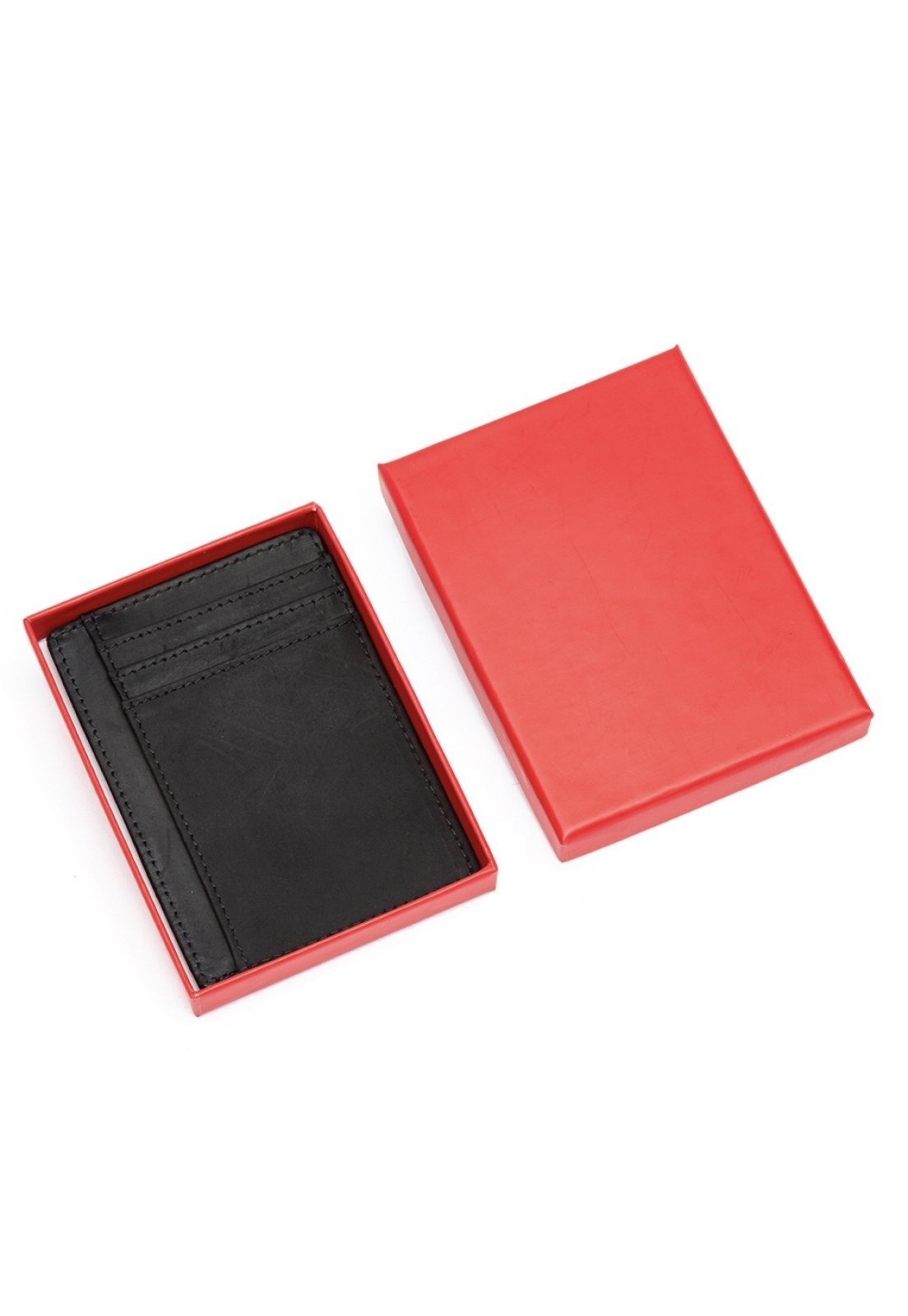 Carteira Masculina Crosswave Pu Porta Cartões 11.5cm