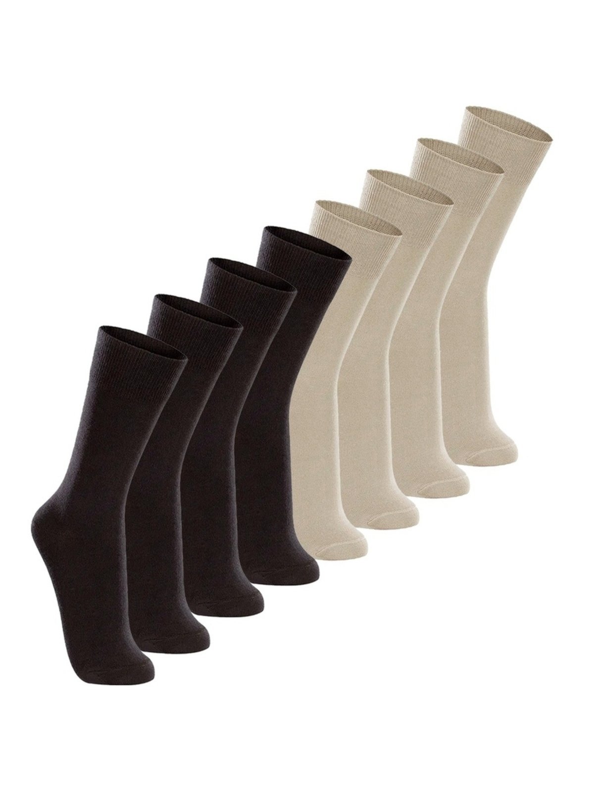 Kit com 8 Pares de Meias Casual Lupo 1210-201
