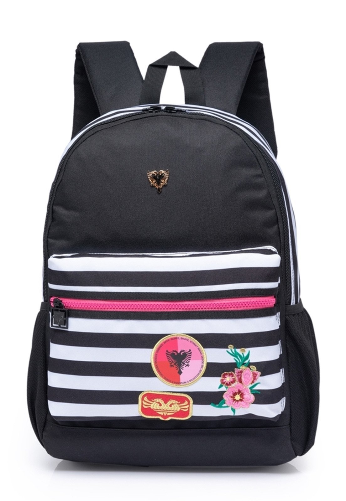 Mochila Cavalera Escolar Casual Feminina Resistente Reforçada Espaçosa