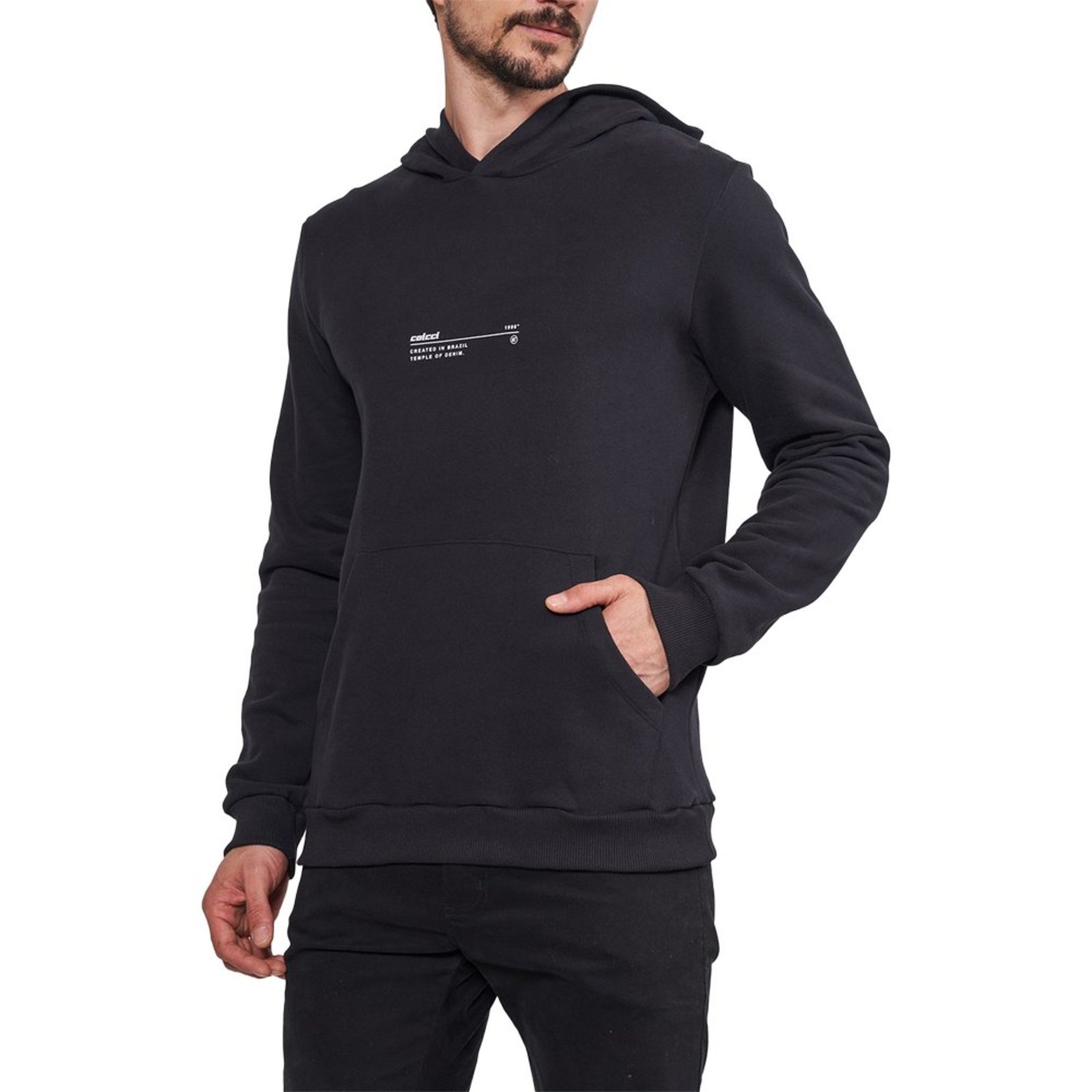 Moletom Colcci Temple In24 Preto Masculino