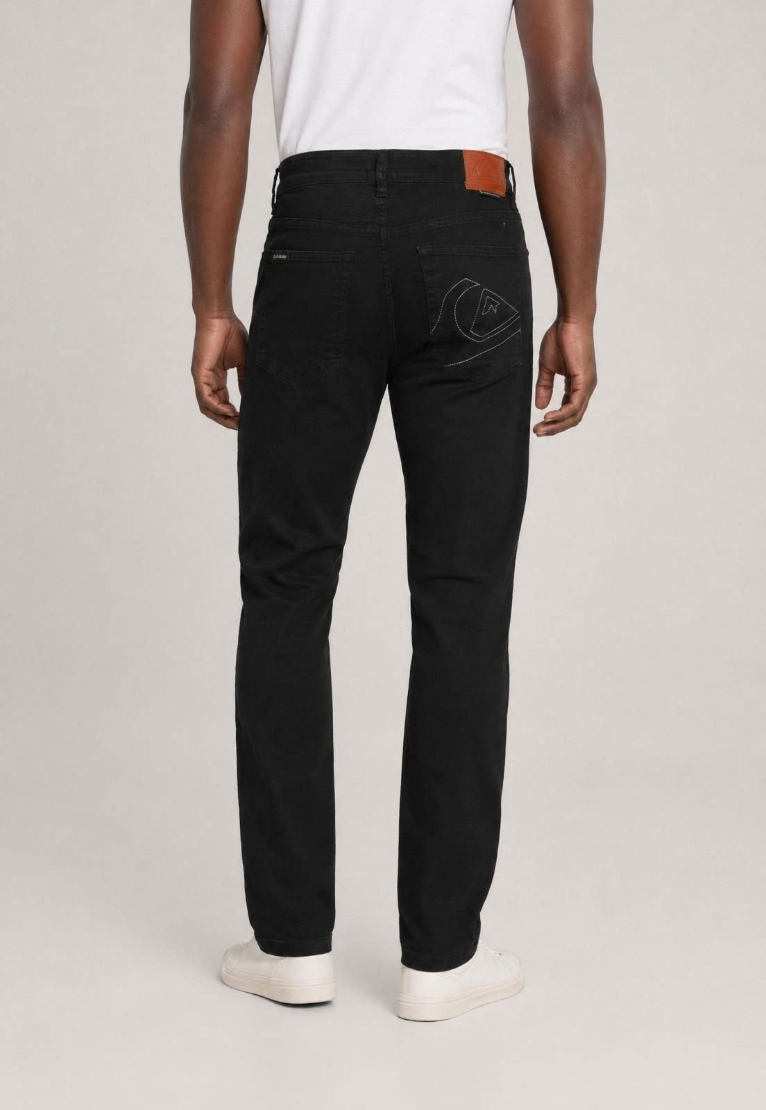Calça Masculina Quiksilver Jeans Everyday Preta