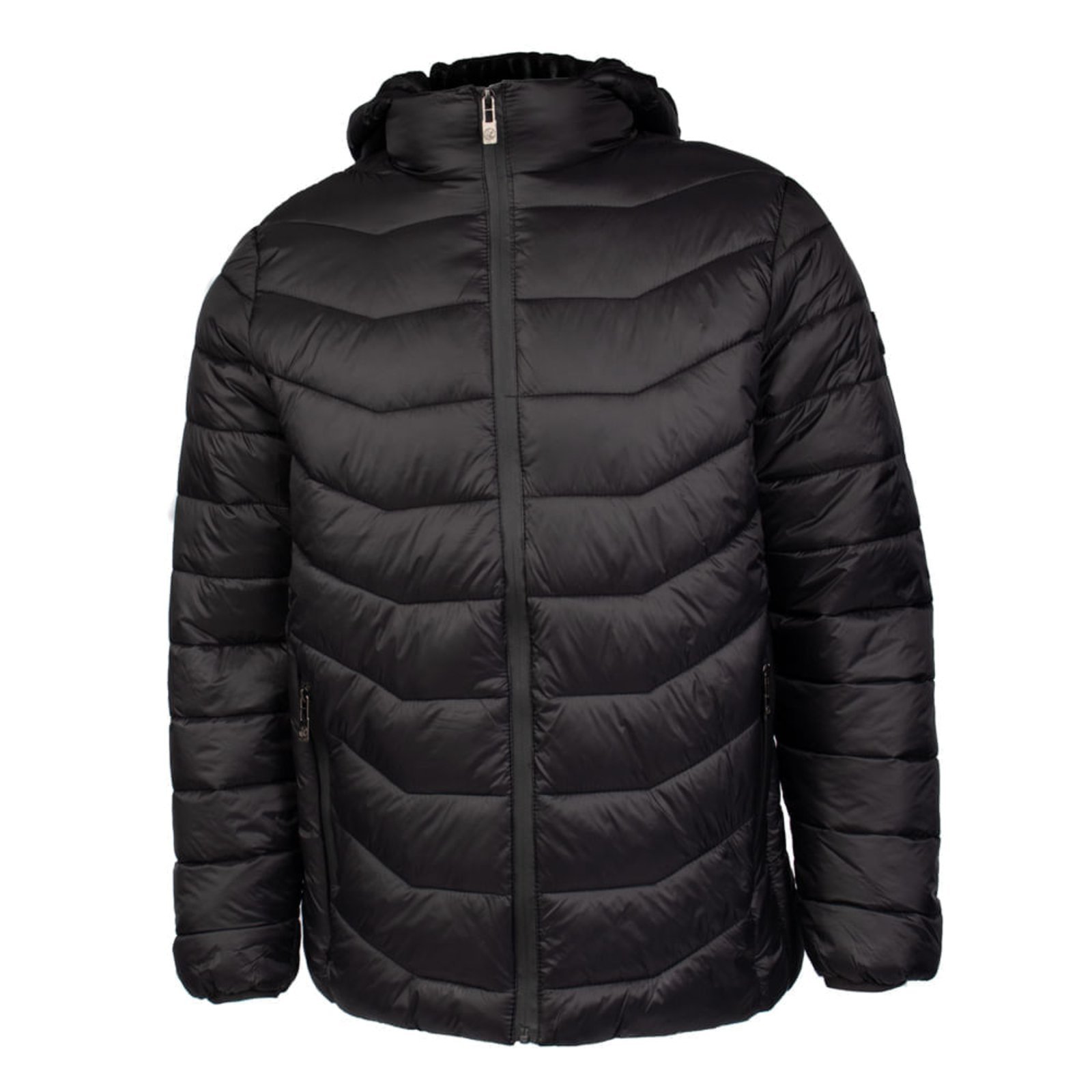 Vista 2 Jaqueta Masculina Red Nose Puffer Capuz Preto preto red Red Nose preto red