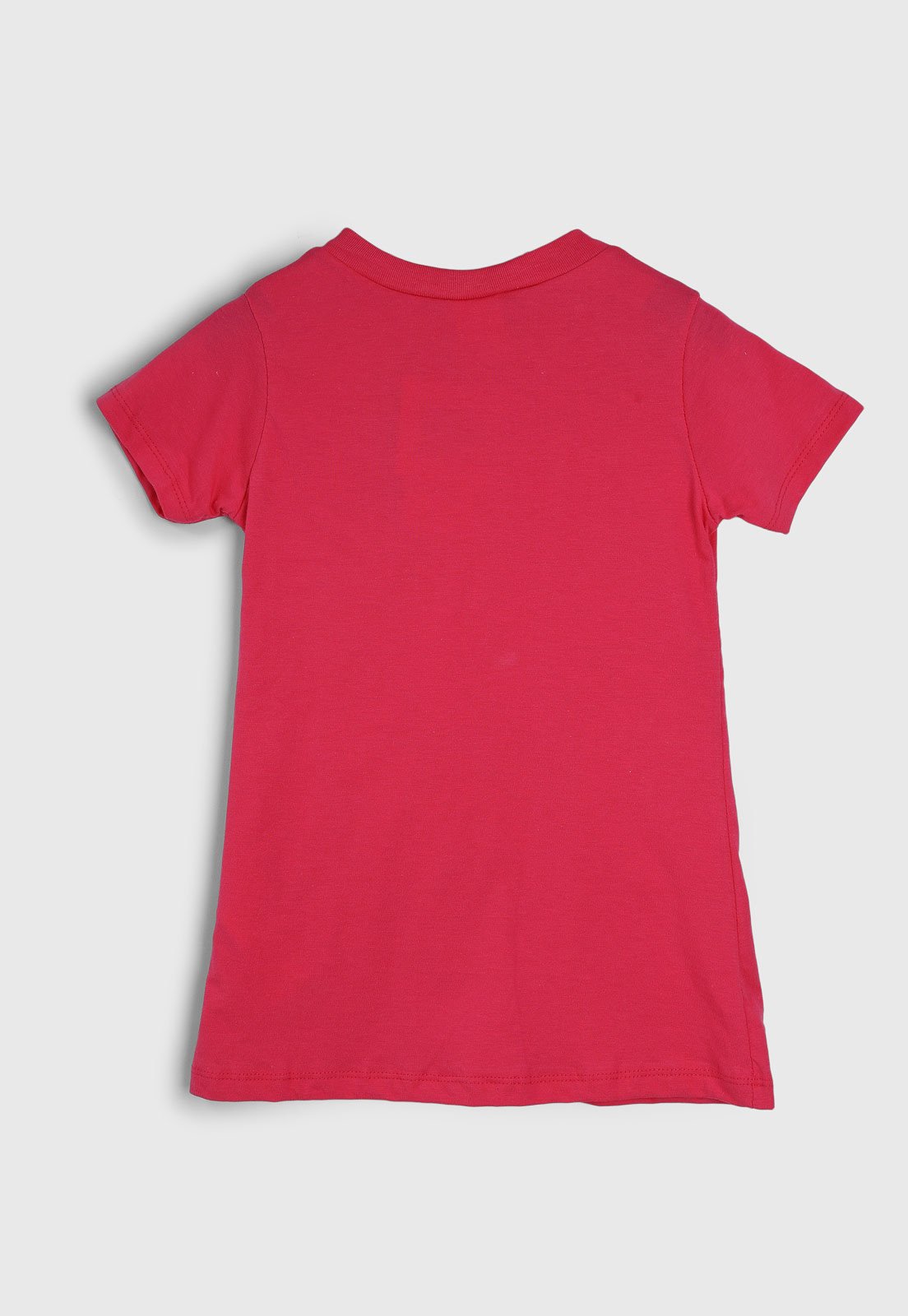 Vista 3 Vestido Kamylus Estampa Gatinho rosa Kamylus rosa