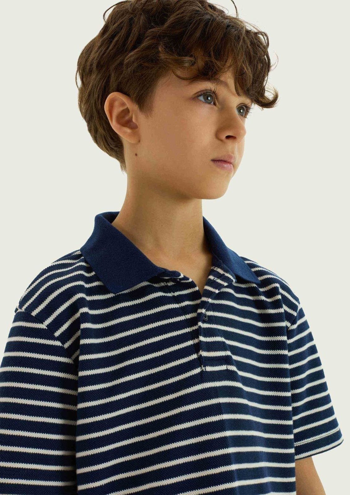 Infantil - Polo Menino Em Malha Piquet Hering