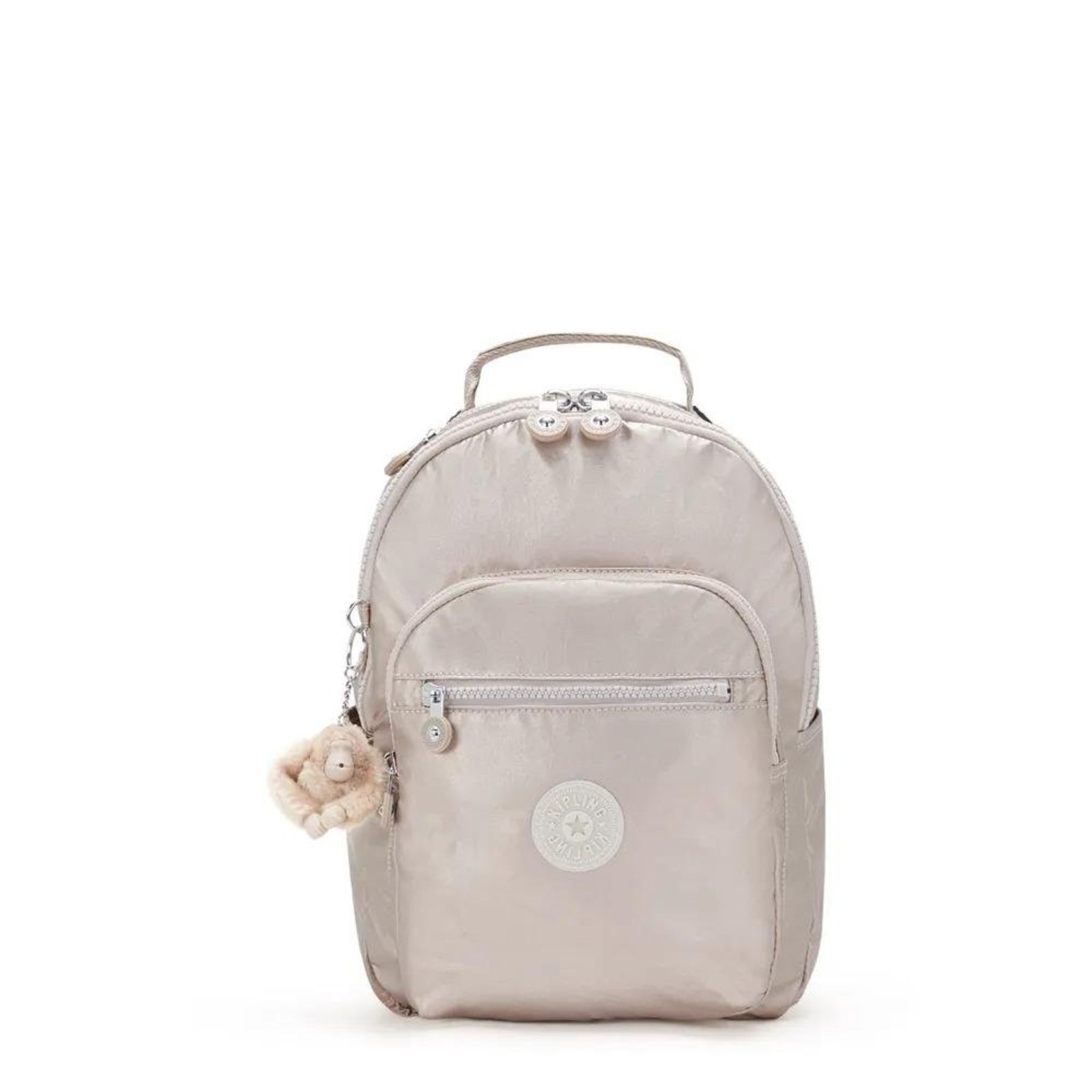 Mochila Kipling Seoul S Metallic Glow