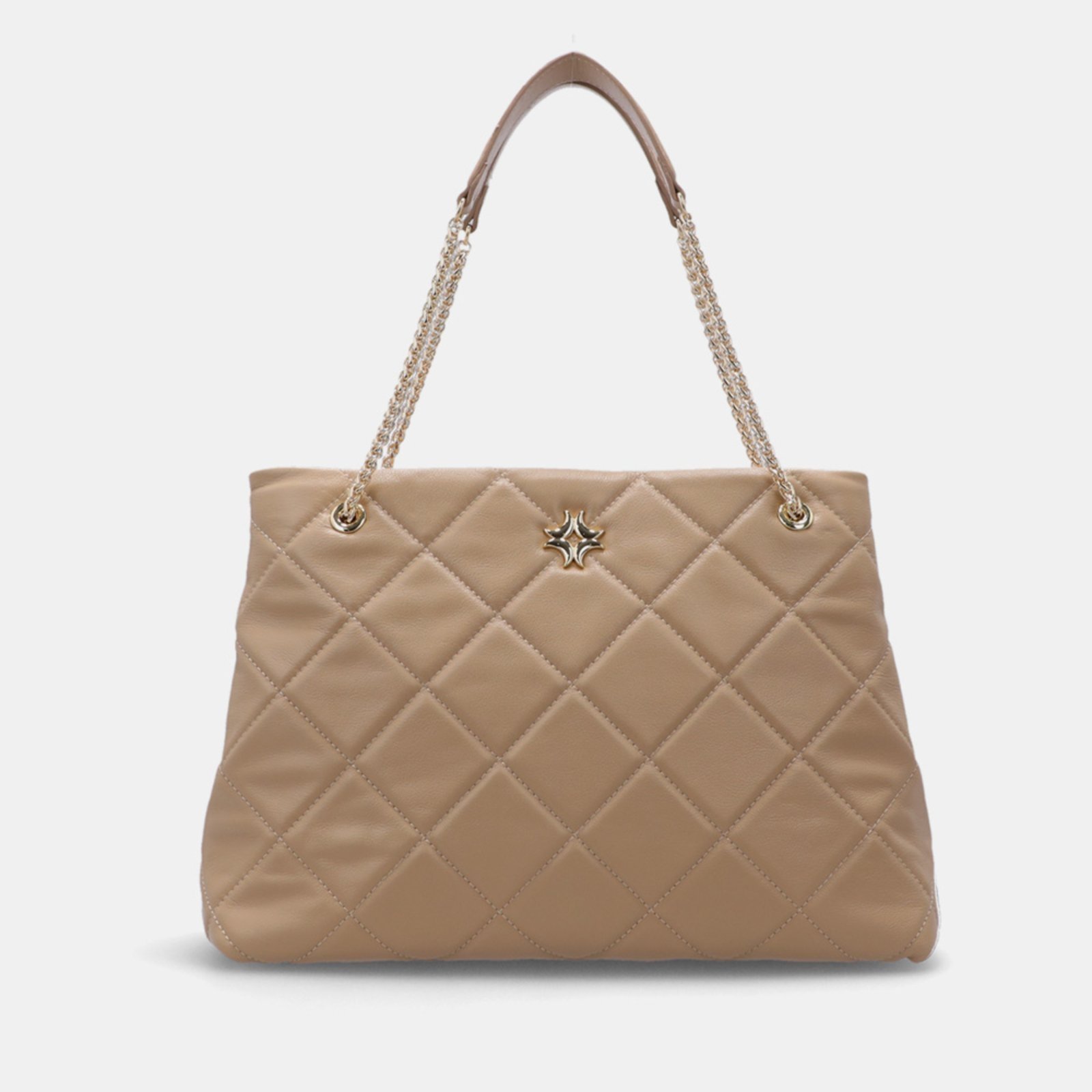 Bolsa Shopping Extra Grande Saara – 2000583 Luz Da Lua Bege