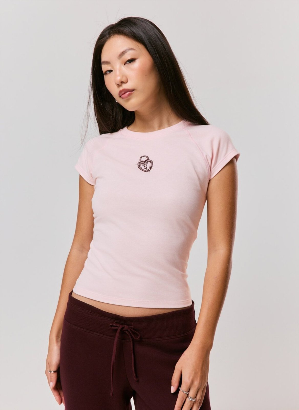 Blusa Coração Cadeado