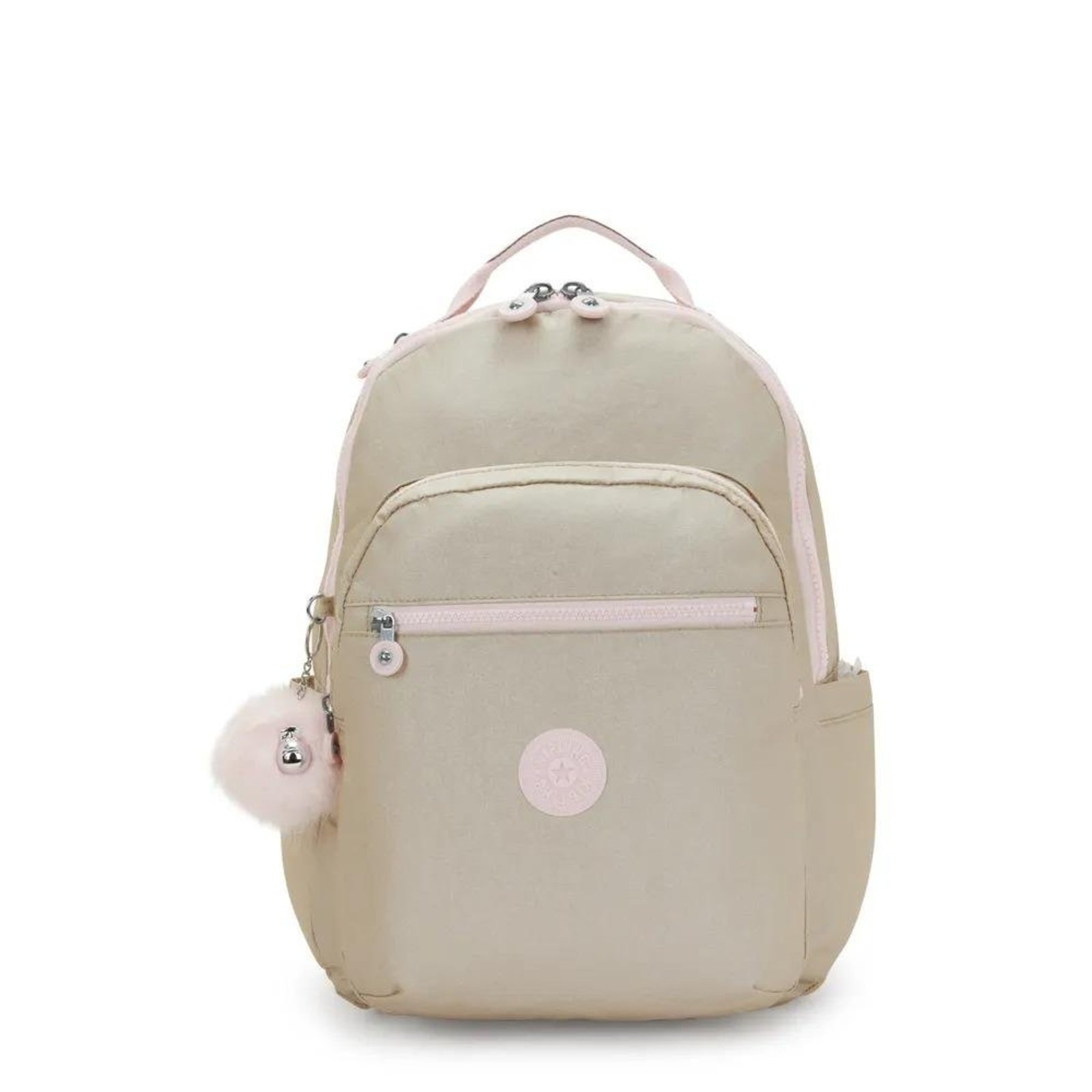 Mochila Kipling Seoul Gold Shimmer