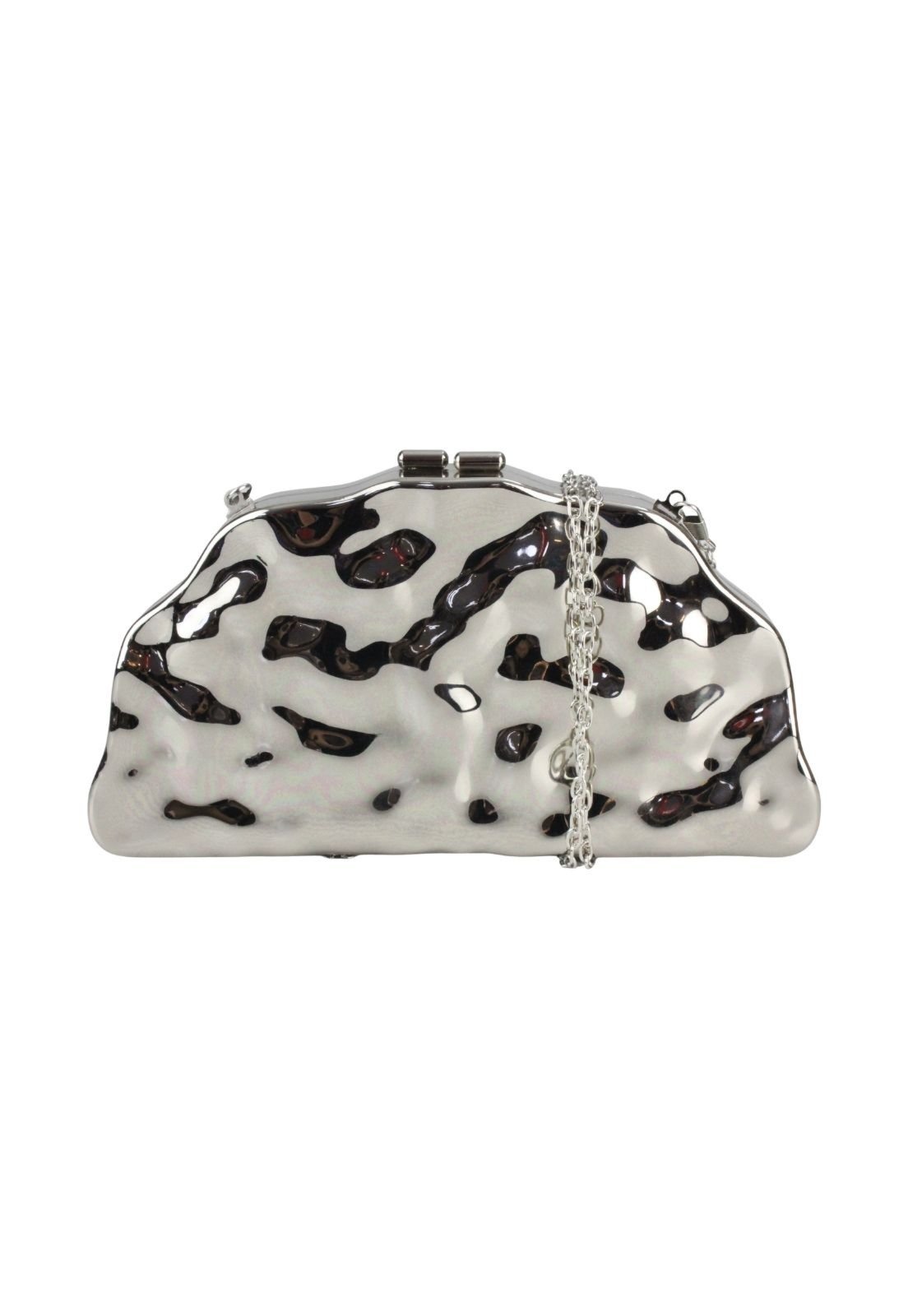 Clutch Nua Duza Festa Casamento Prata