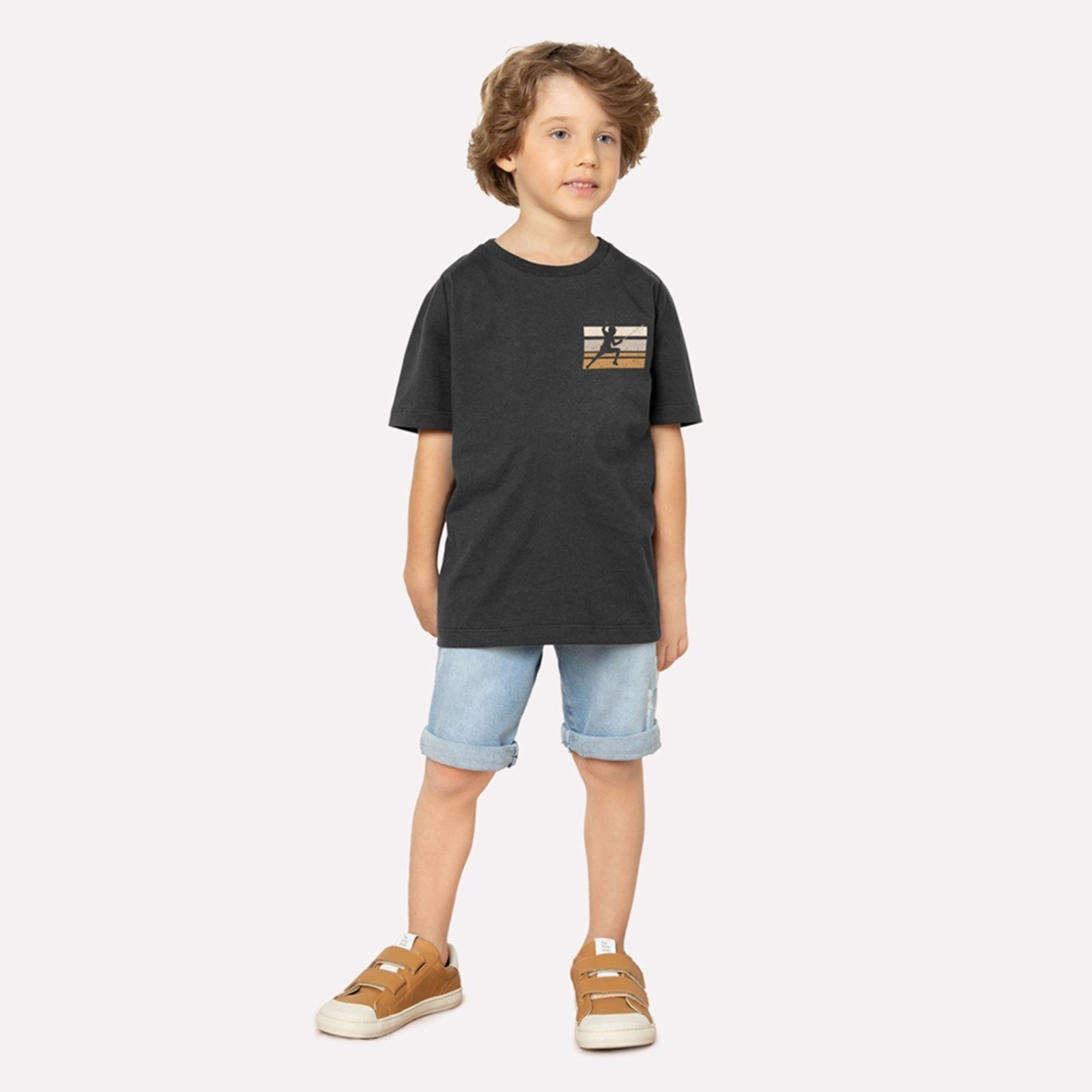 Infantil - Camiseta Menino Esgrima Milon