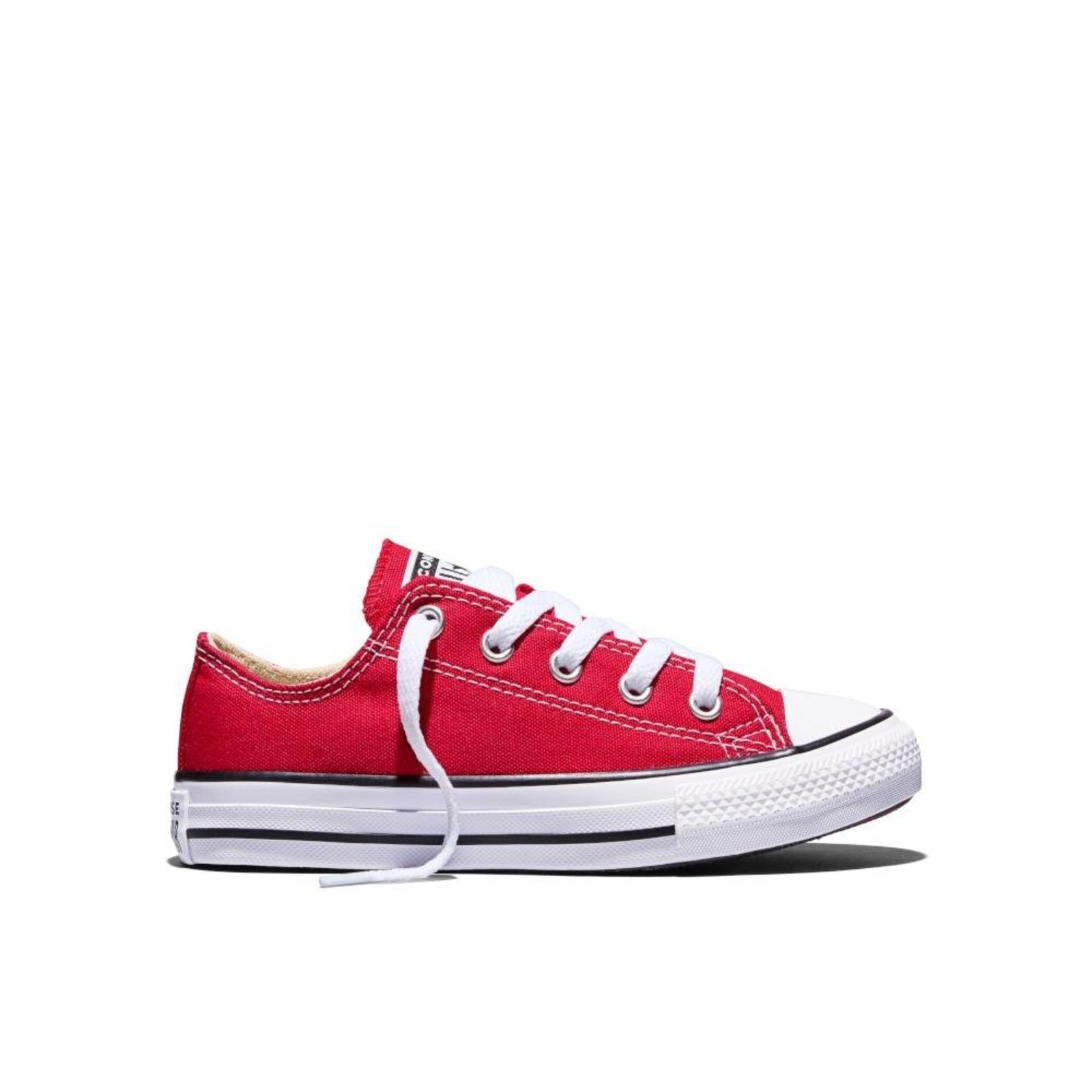 Infantil - Tênis Juvenil Chuck Taylor All Star Canvas Baixo Vermelho