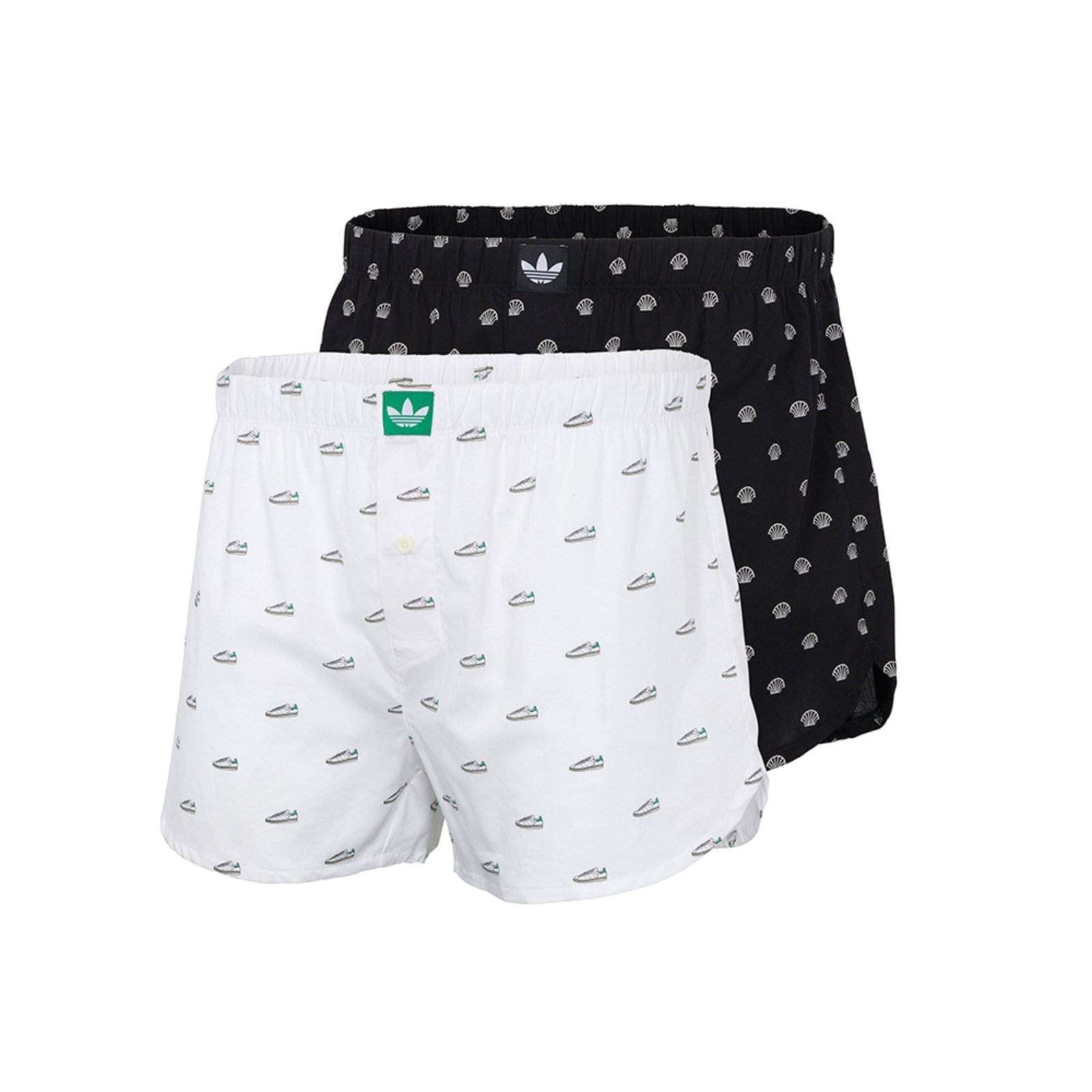 Kit com 2 Cuecas Samba-Canção adidas Underwear Multicolorido