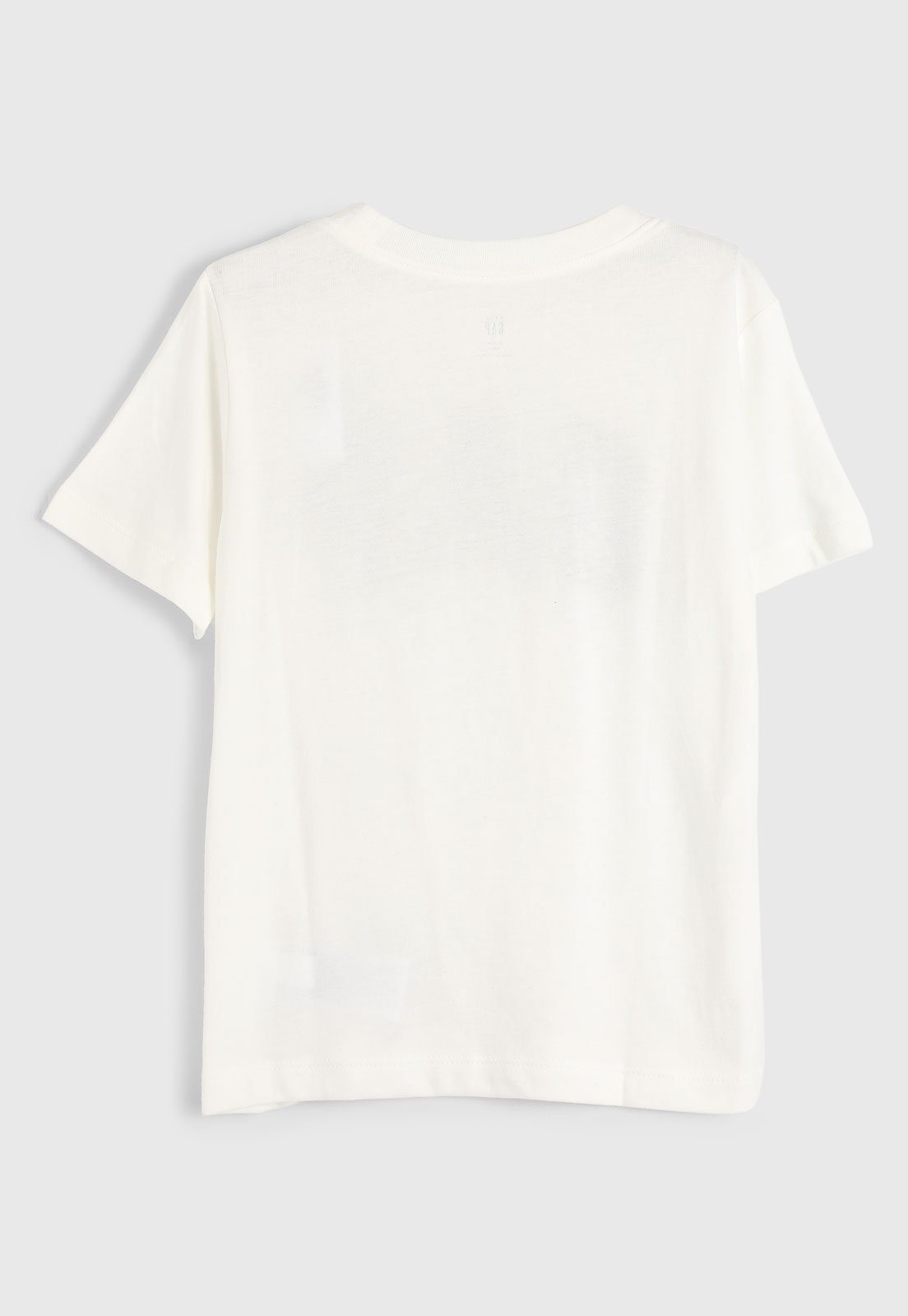 Vista 3 Camiseta Manga Curta GAP Logo Off-White off-white white GAP off-white white