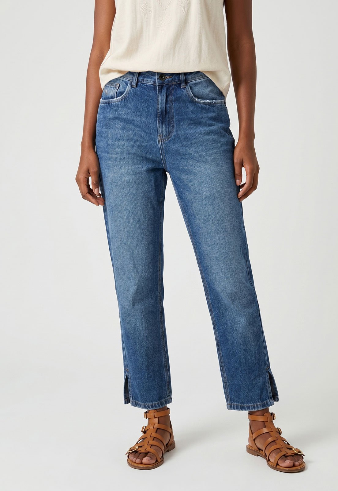 Calça Jeans Feminina Lez a Lez Azul