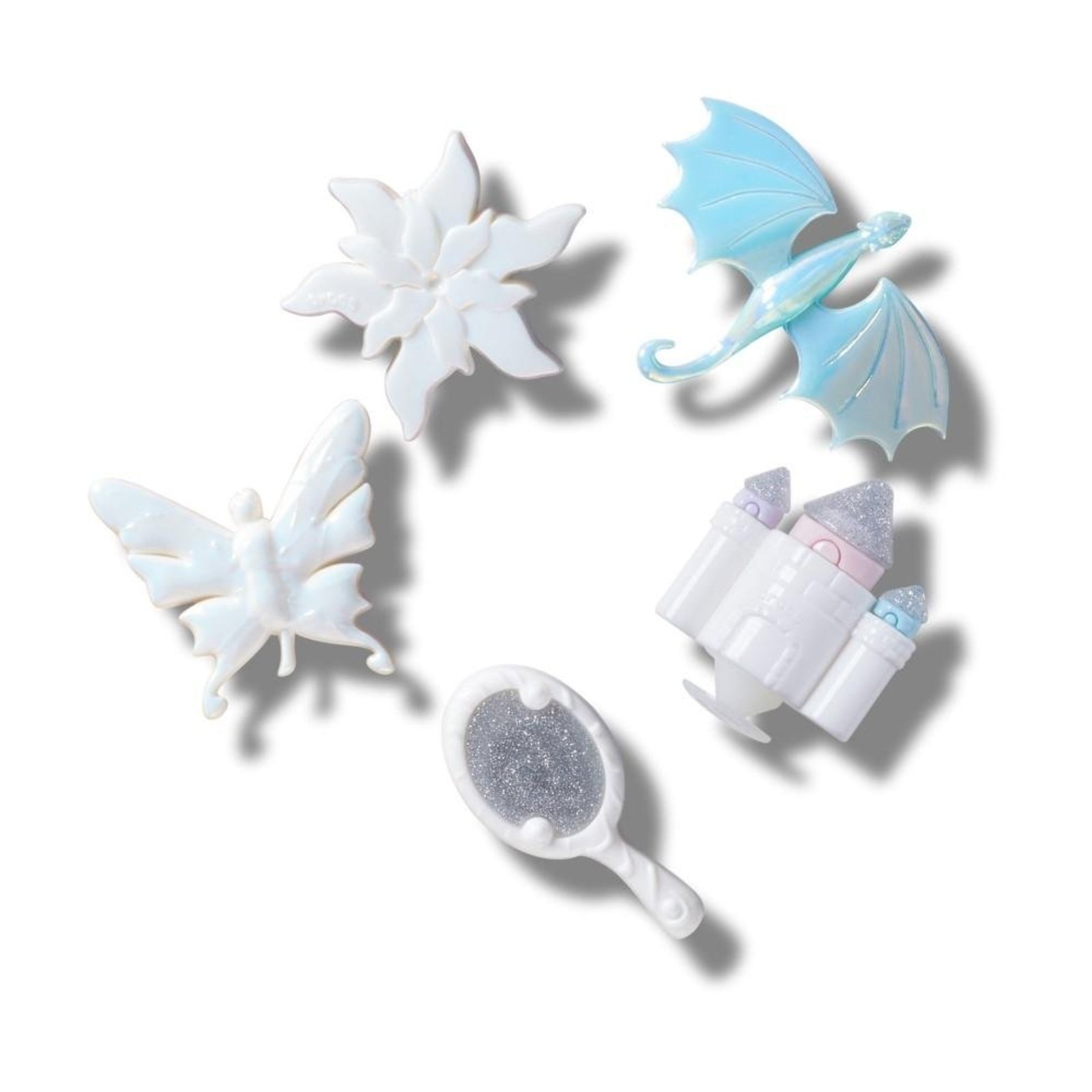 Infantil - Jibbitz™ Fantasia Mágica Pack Com 5 Peças Único Branco