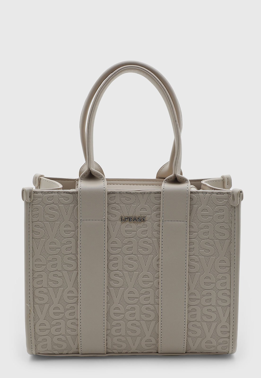 Bolsa Feminina Lança Perfume Estruturada Bege