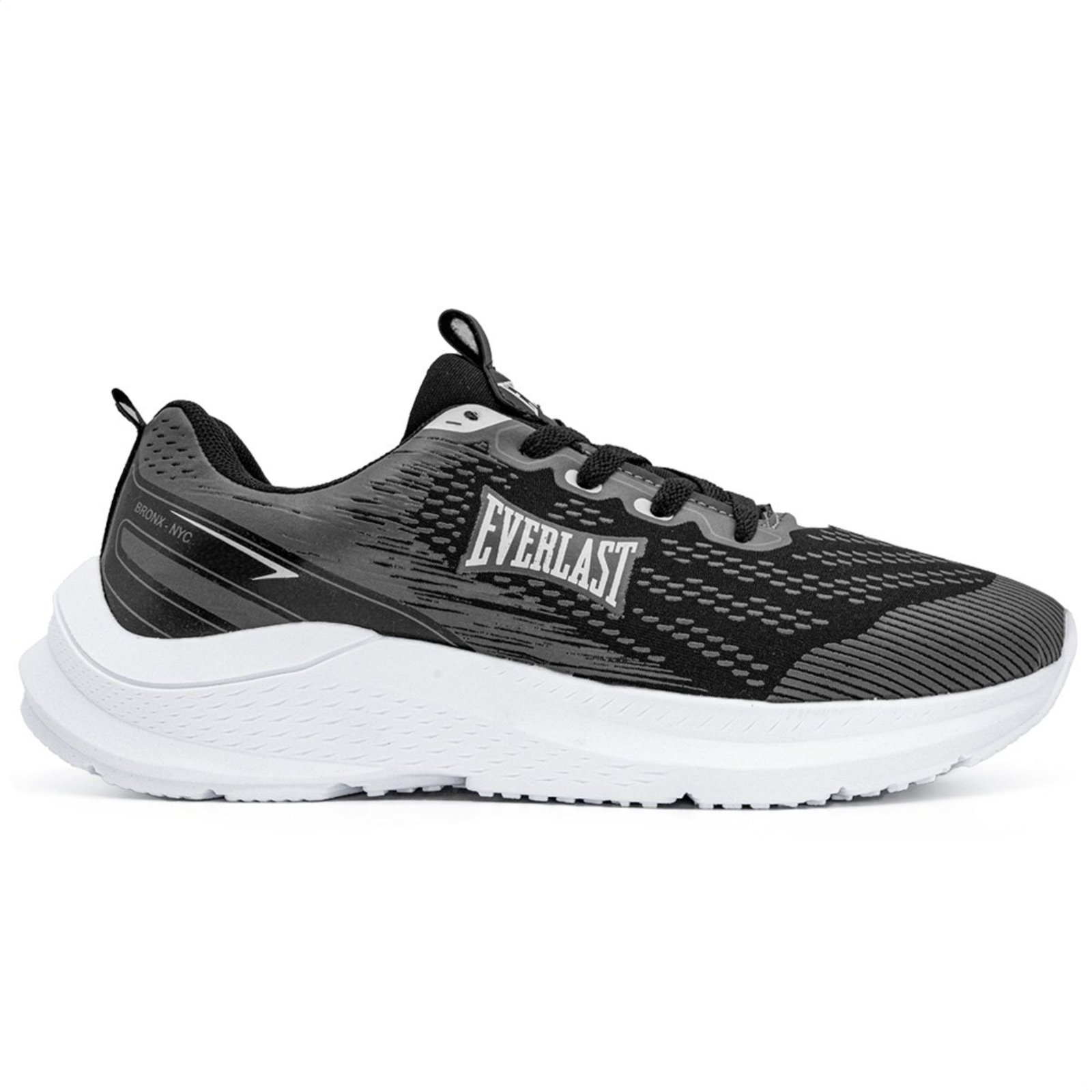 Tênis Everlast Quick Unissex Preto Cinza