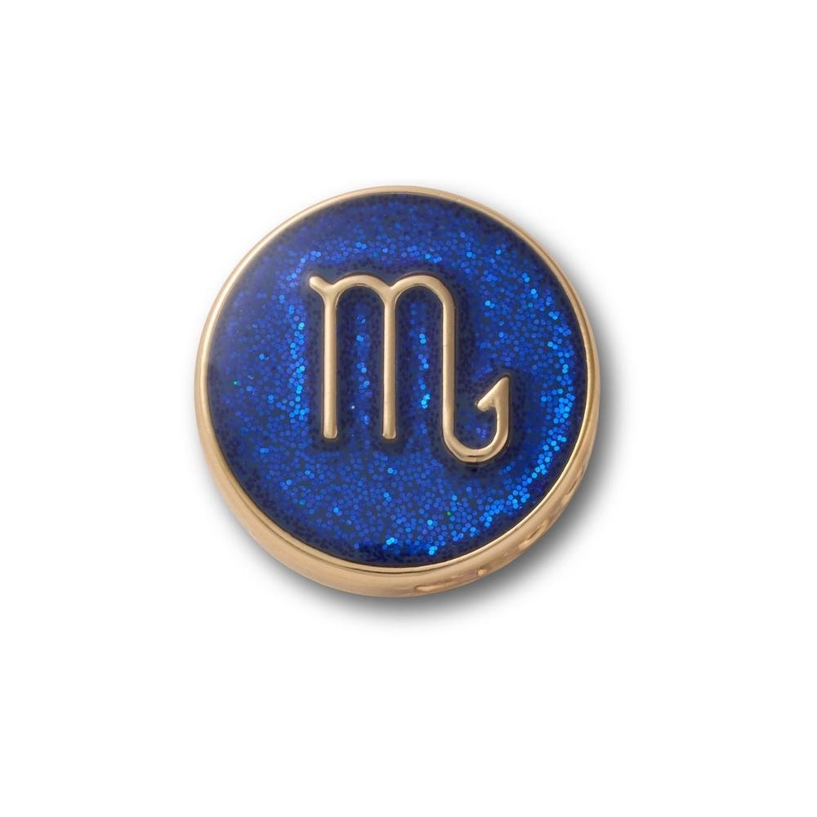 Infantil - Jibbitz™ Signo Virgem Dourado Único Branco