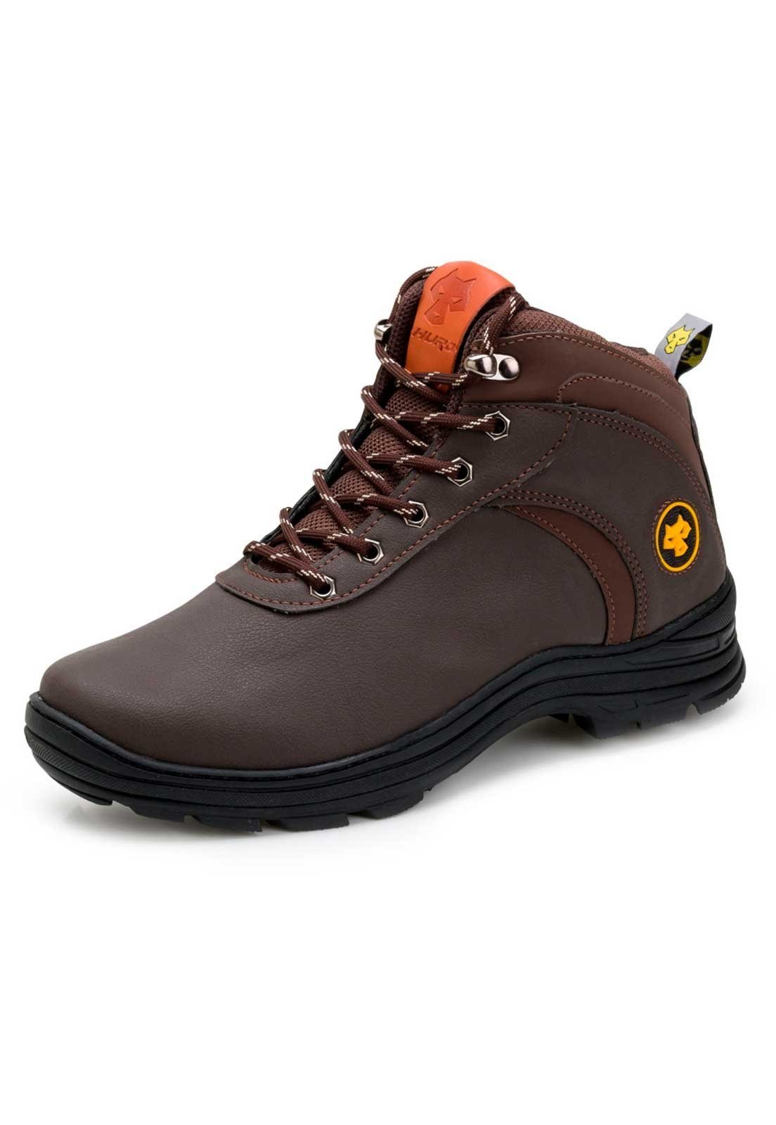 Bota Adventure Marrom/Preto Huron HR26-280ES