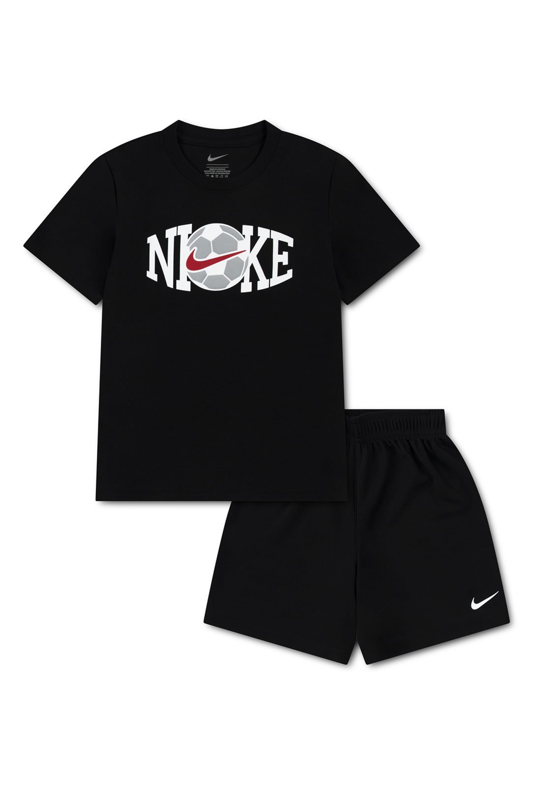 Infantil - Conjunto Nike Estampa Criativa Preto