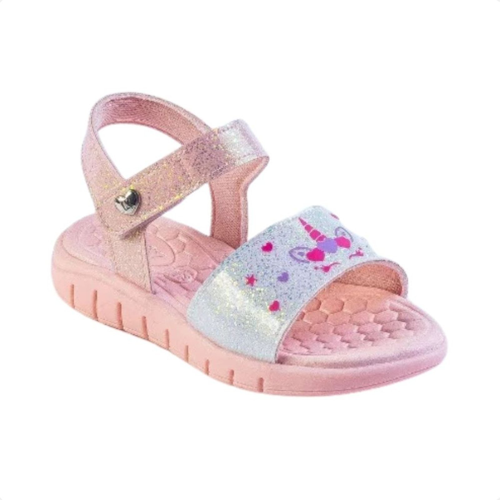 Vista 3 Infantil - Sandália Papete Kidy Toy rosa Kidy rosa