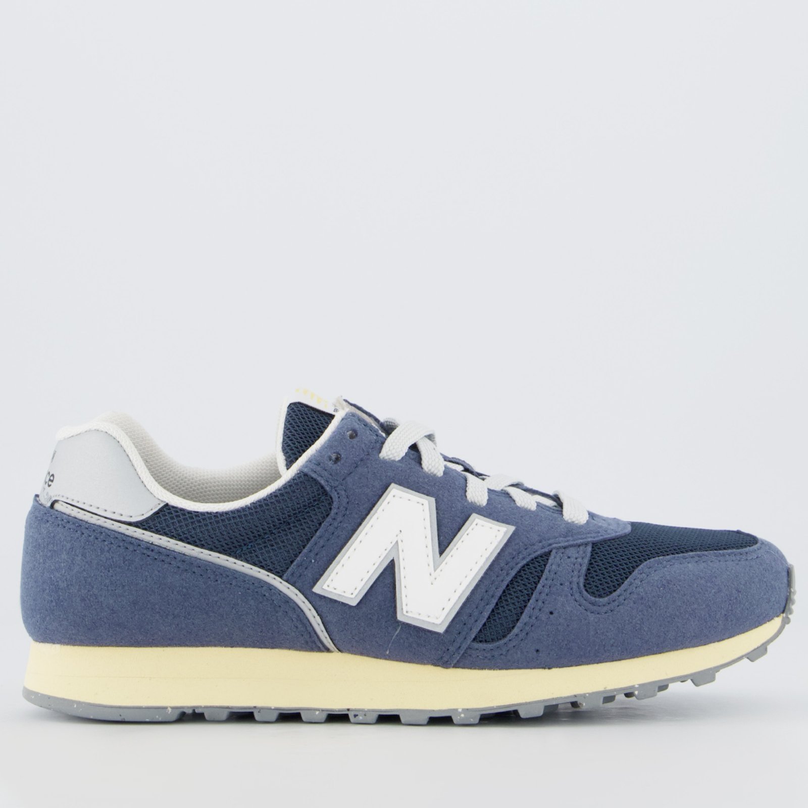 Vista 2 Tênis New Balance 373 V2 Feminino Marinho e Branco azul marinho New Balance azul marinho