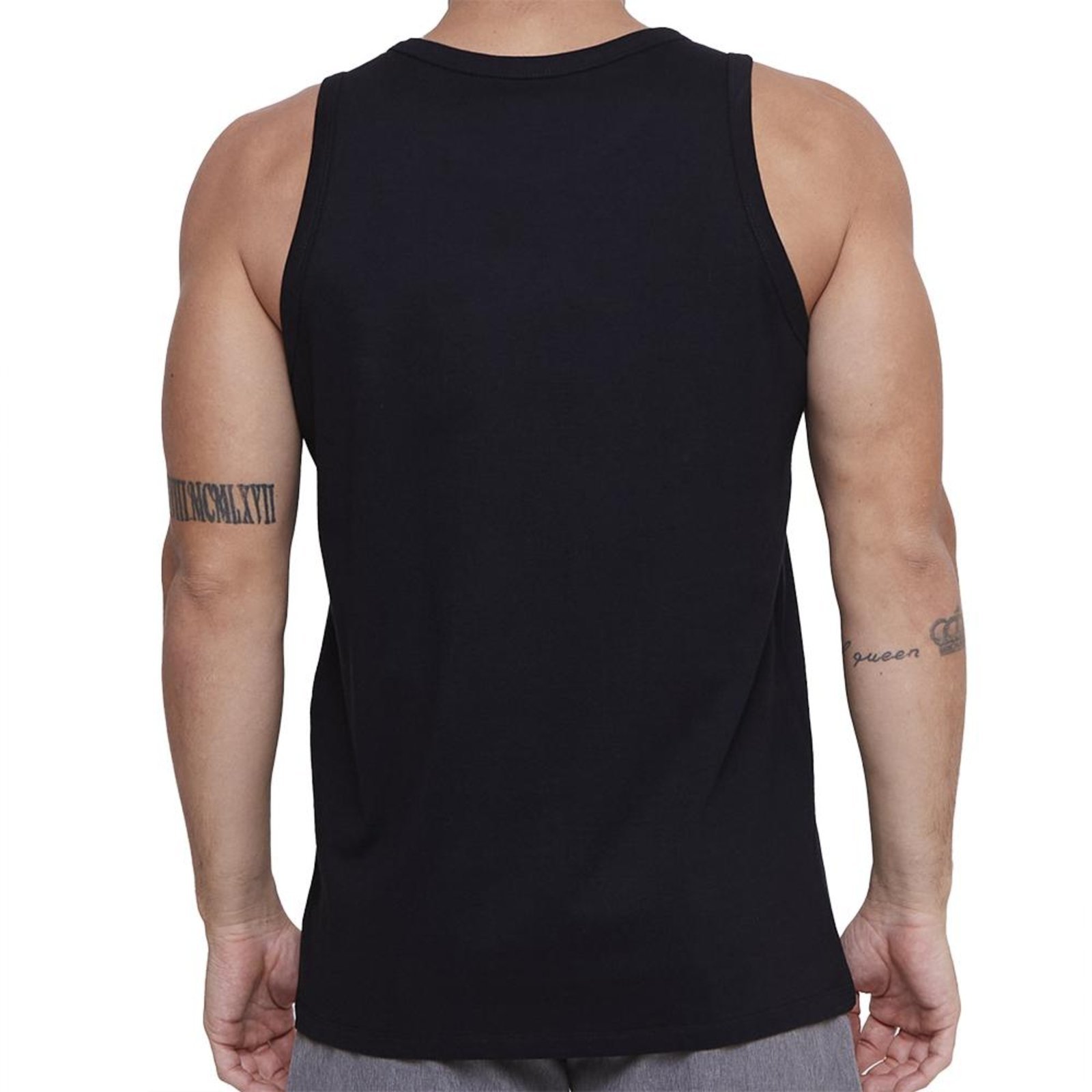 Regata Quiksilver Comp Logo SM25 Masculina Preto