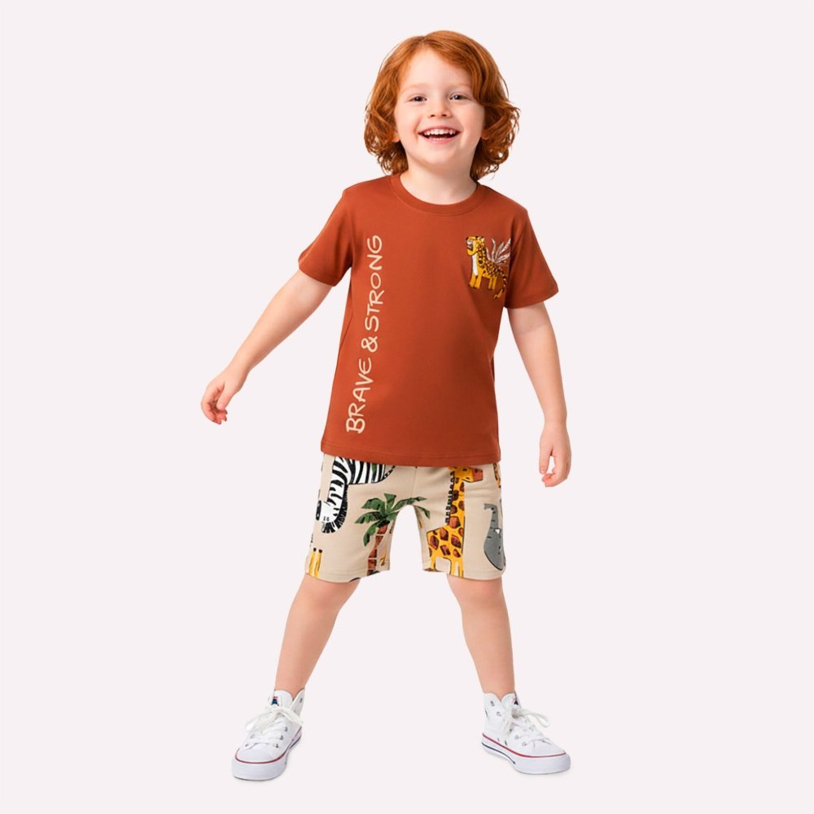 Infantil - Conjunto Menino Animais Kyly