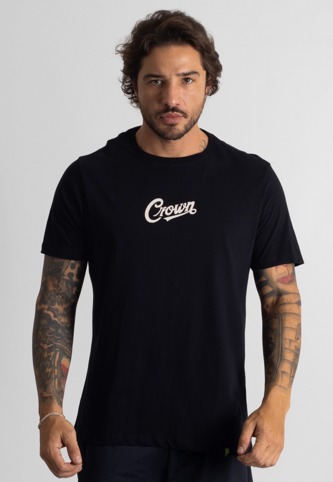 Camiseta Crown Training OldStyle Fitness Musculação