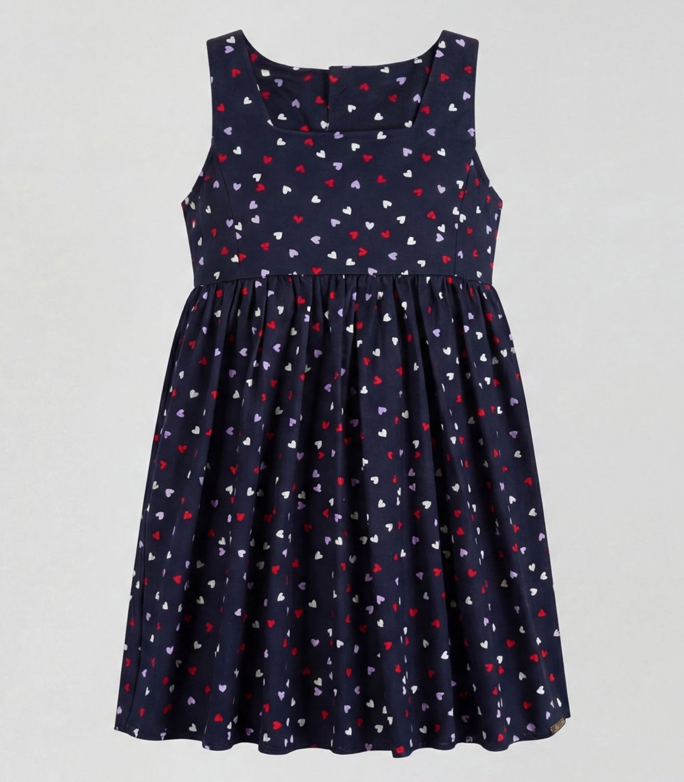 Infantil - Vestido Popeline Trick Nick Azul