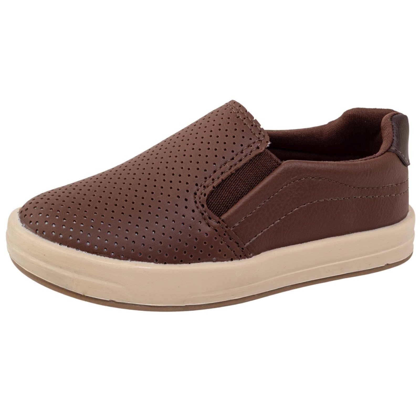 Infantil – Tenis Masculino Minipasso Tênis Slip On Iate Marrom
