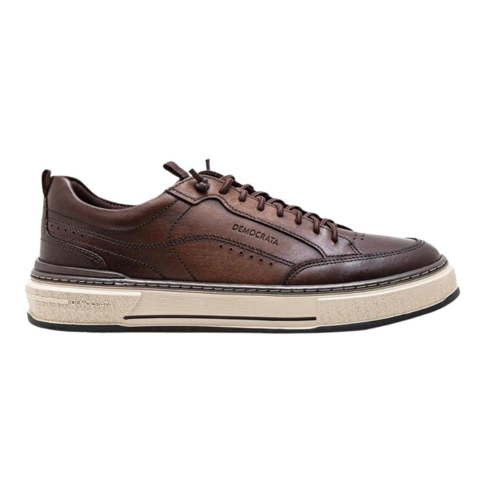 Sapatenis Democrata Foster Tabaco/ Branco 640201-004