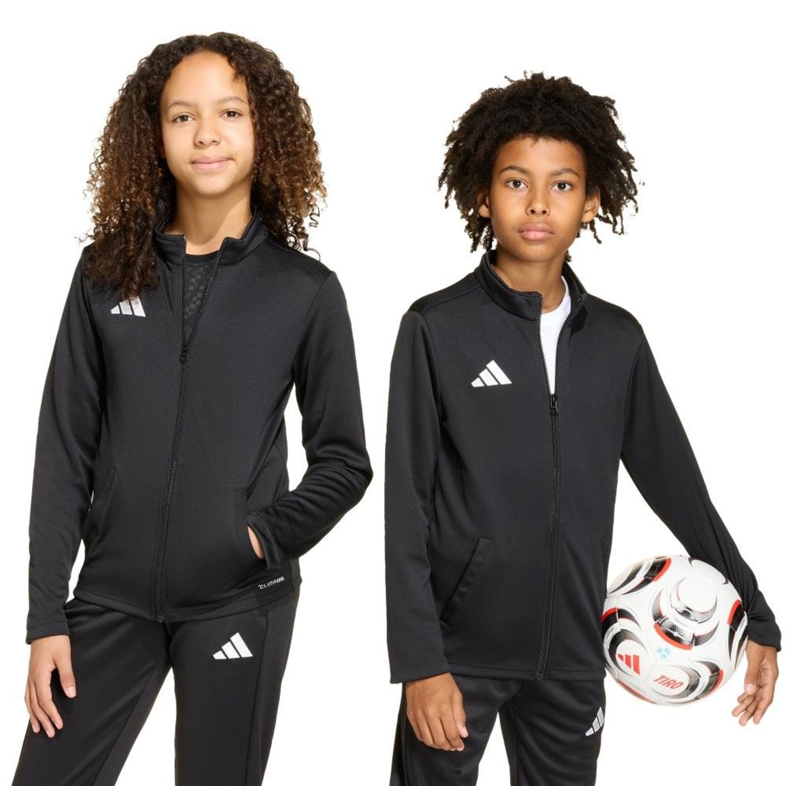 Infantil - Jaqueta Entrada 26 adidas Performance Preto