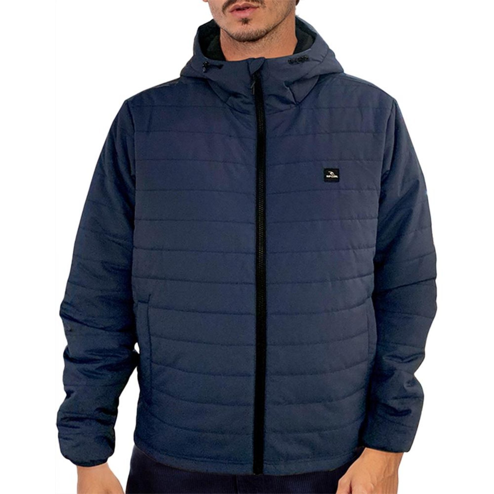 Jaqueta Rip Curl Rio Puffer WT24 Masculina Azul Marinho