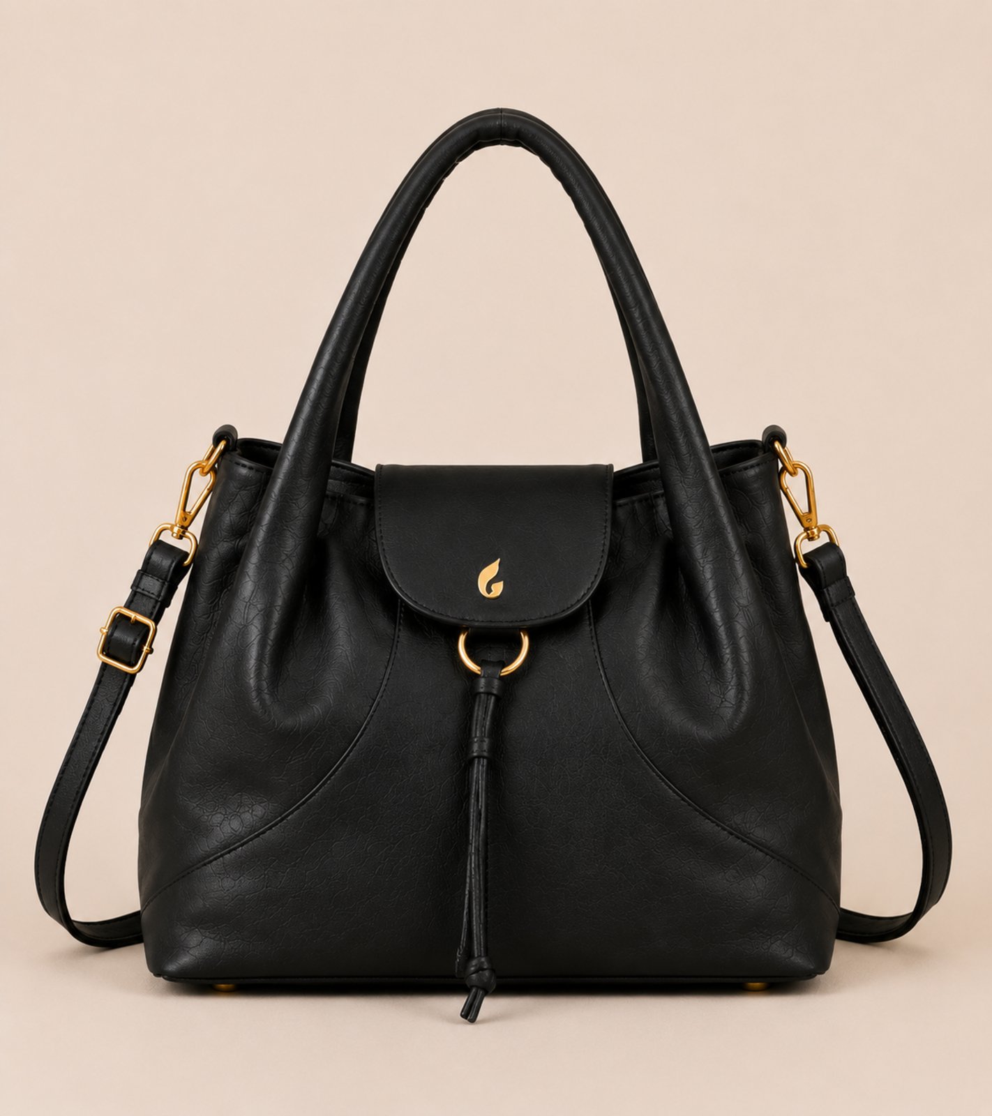 Bolsa Feminina D Bell Outlet Fashion Elegante Preta