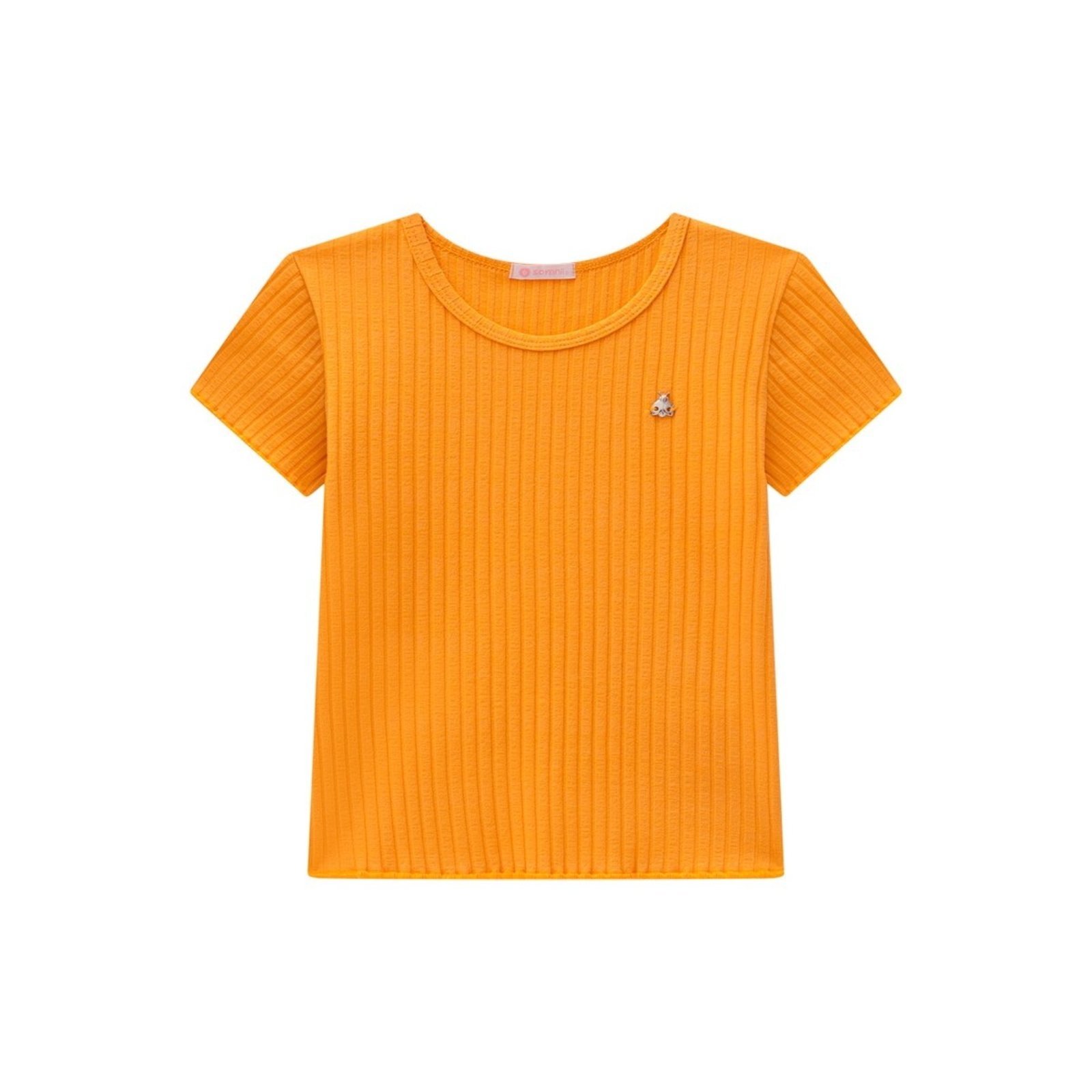 Infantil - Blusa Menina Canelada Soft