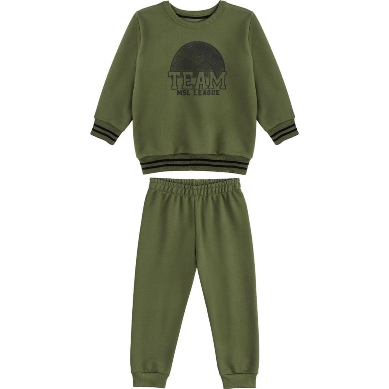 Infantil - Conjunto Longo Moletom Team League Menino Marisol