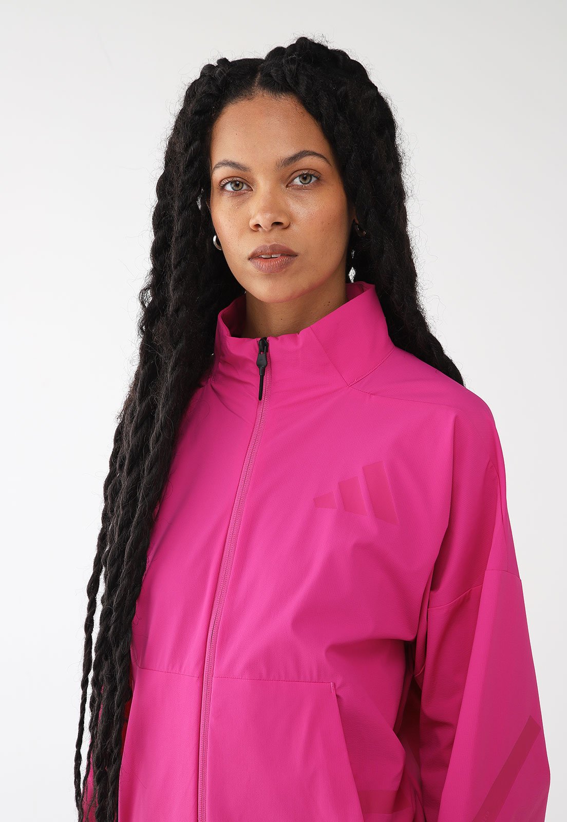 Jaqueta adidas Sportswear Reta Z.N.E. Rosa