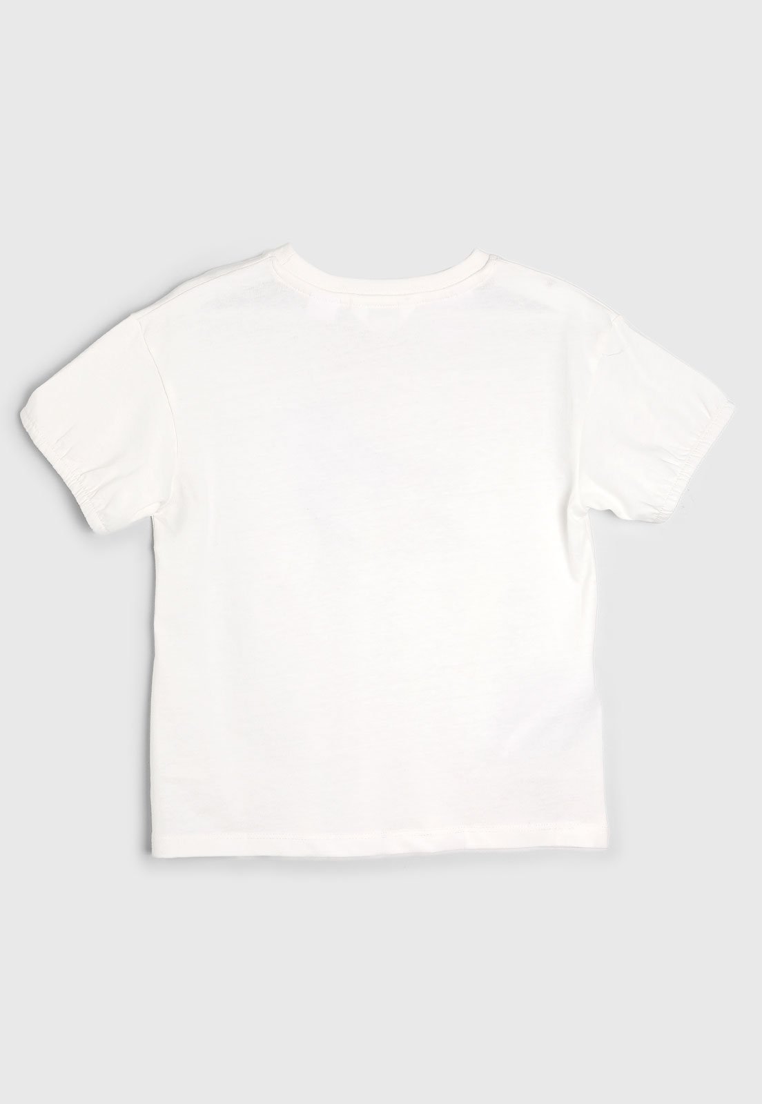 Vista 3 Camiseta MANGO Bluey Hello Summer Branca Mango Kids branco Mango Kids branco