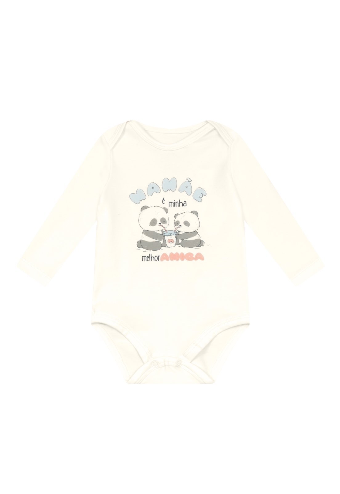 Infantil - Body unissex em cotton Brandili Baby