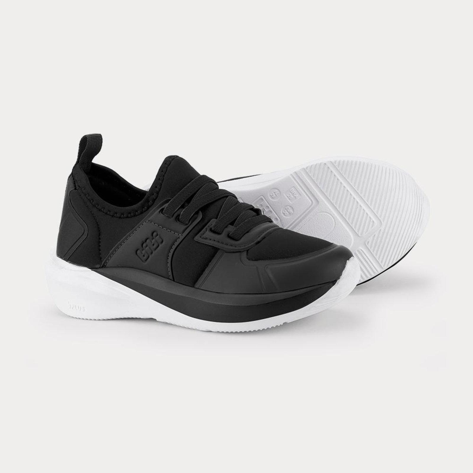 Vista 3 Infantil - Tênis Bibi Volt Preto com Branco 1286015 28 Calçados Bibi incolor Calçados Bibi incolor