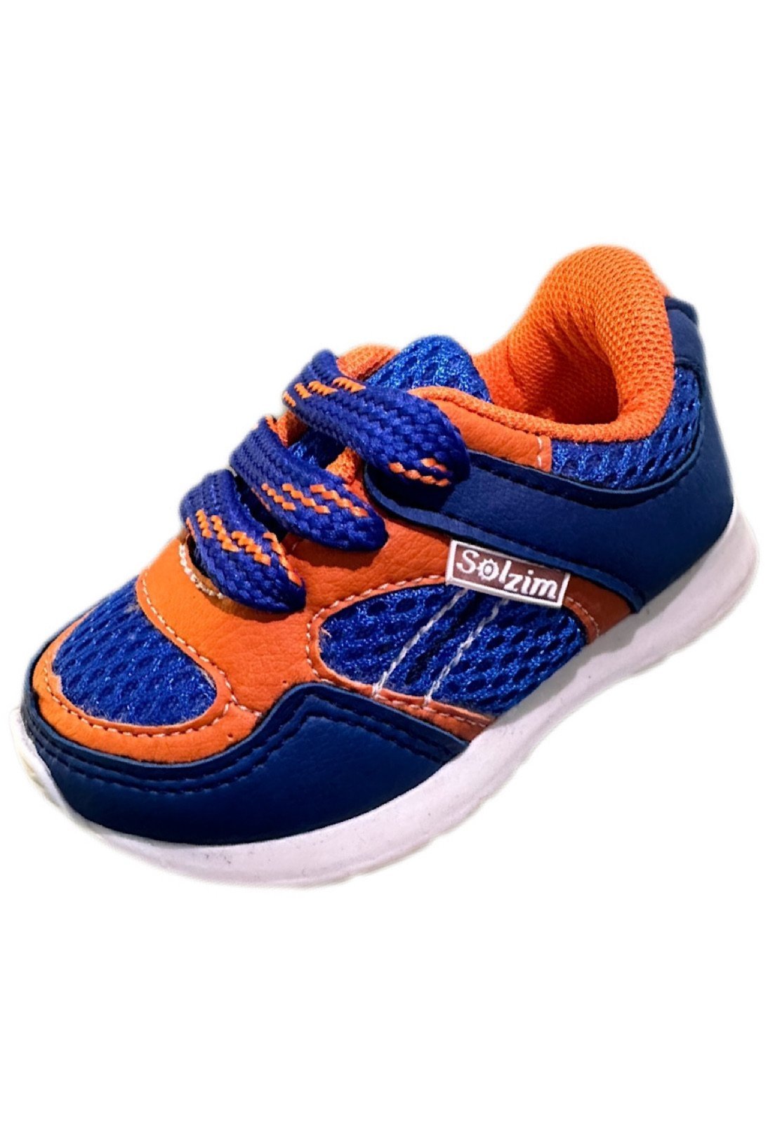 Infantil – Tênis Solzim Azul e laranja