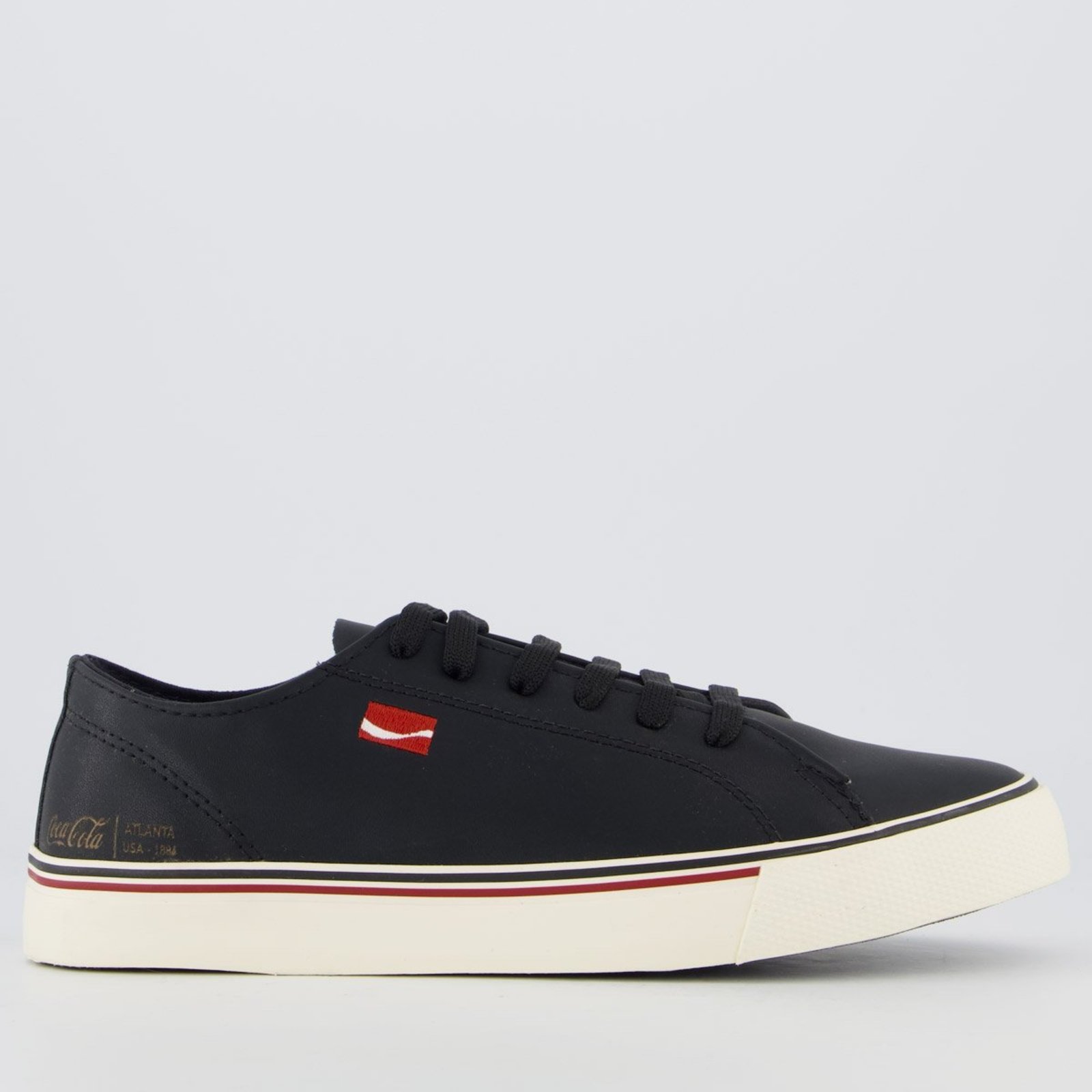 Tênis Coca Cola Plain 2.0 Preto