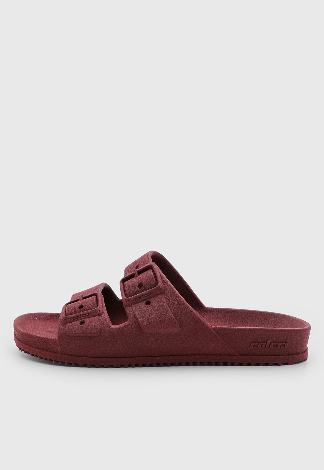Chinelo Birken Masculino Colcci Tiras Largas Vinho