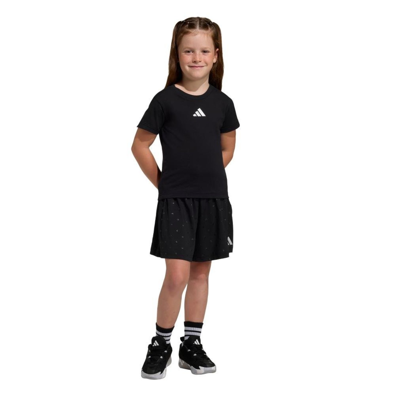 Infantil - Conjunto SHORTS Seasonals Glam adidas Sportswear Preto