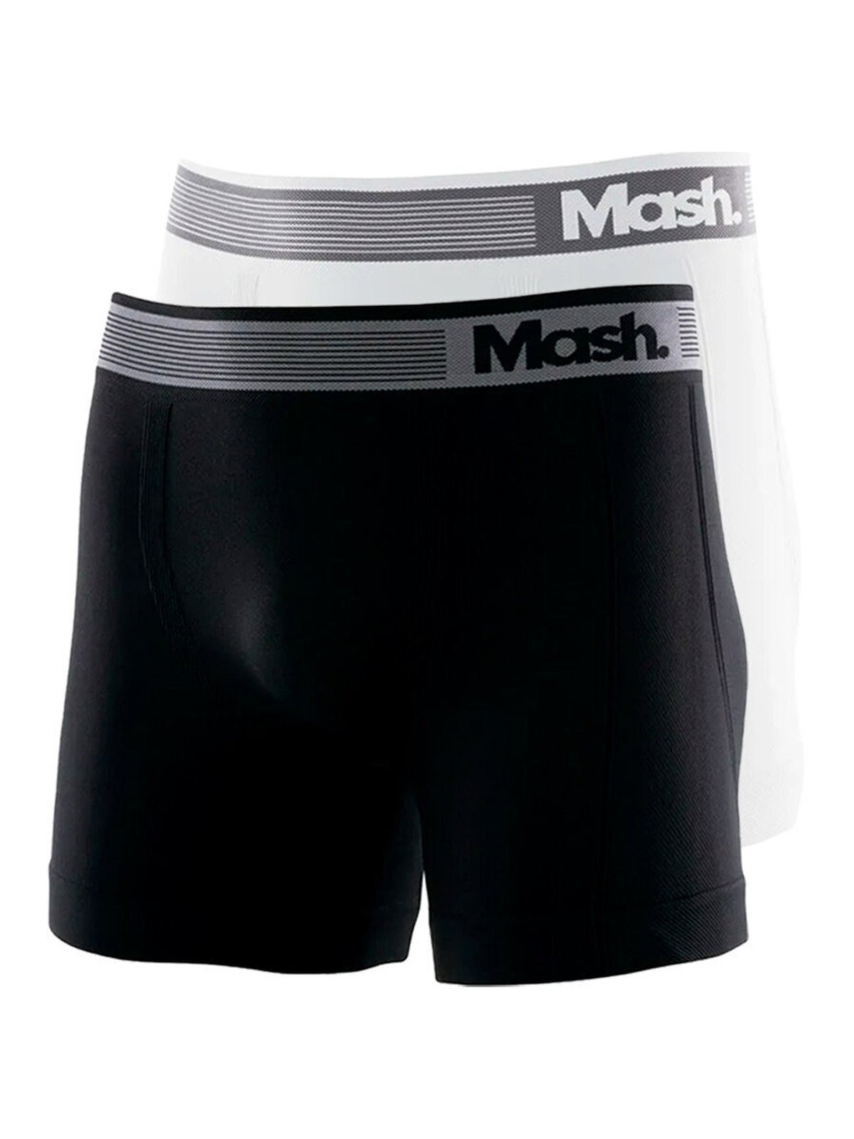 Kit com 2 Cuecas Boxer Mash 710.01 Branco