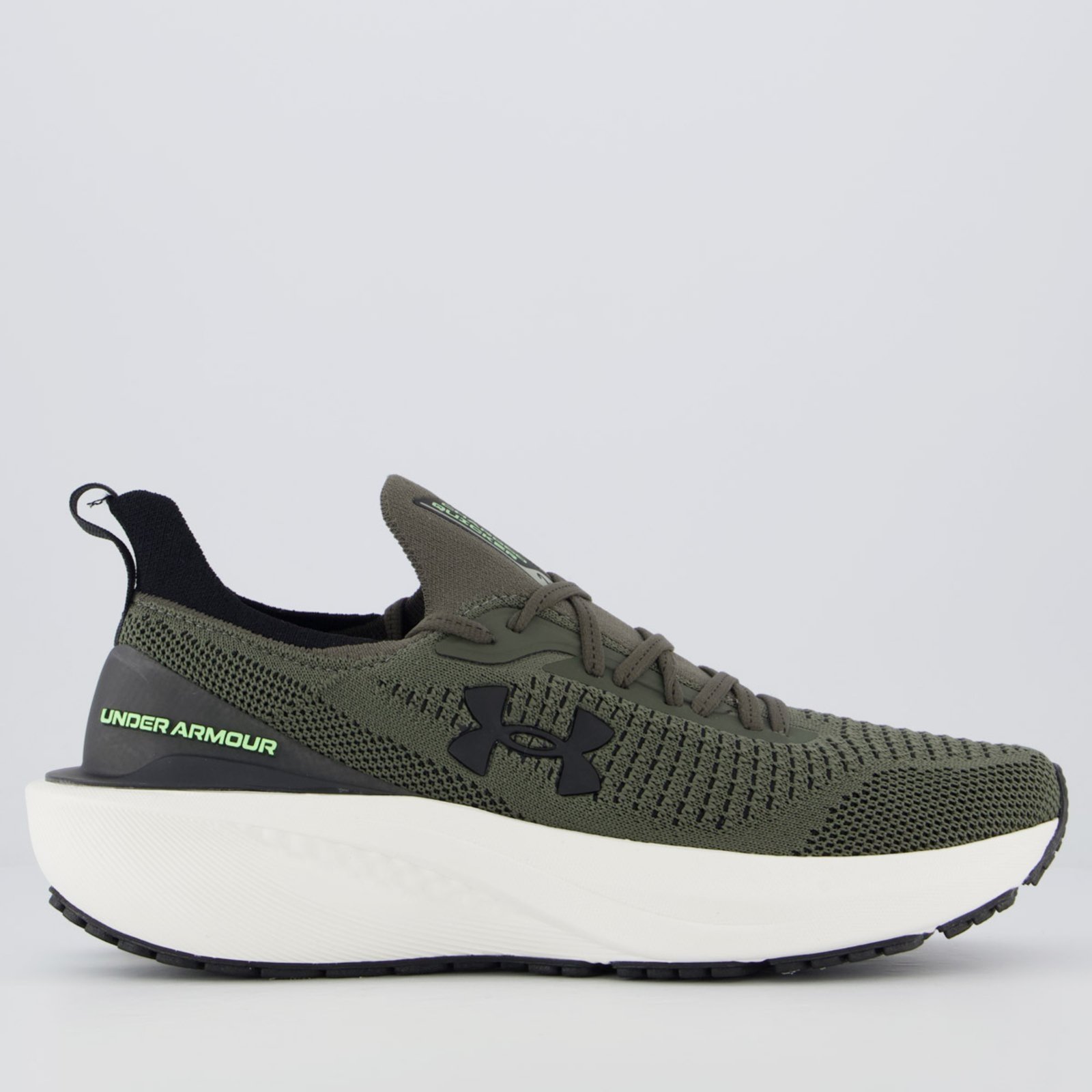 Tênis Under Armour Charged Quicker 2 Verde Musgo